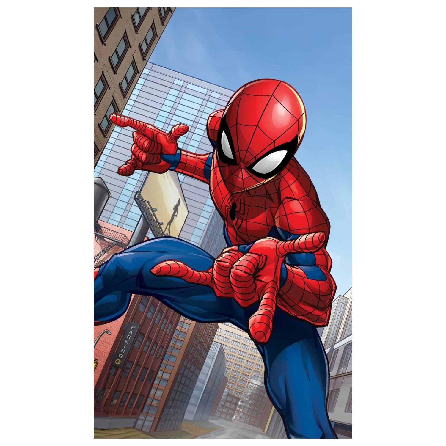 Spider-Man City Glider Ručník na ruce, Ručník na obličej, Ručník fotografii produktu