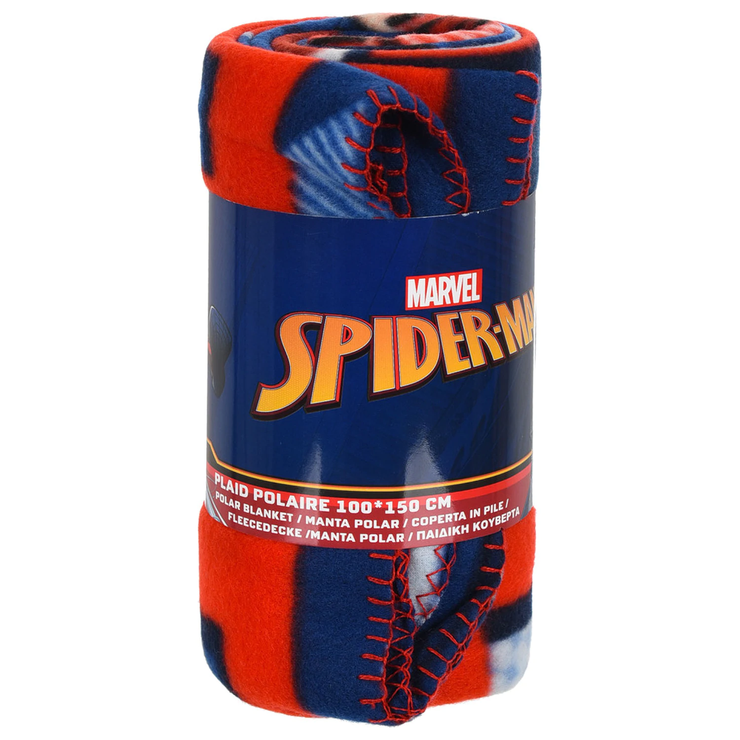 Spider-Man Pohodlná fleecová deka s pavučinou fotografii produktu