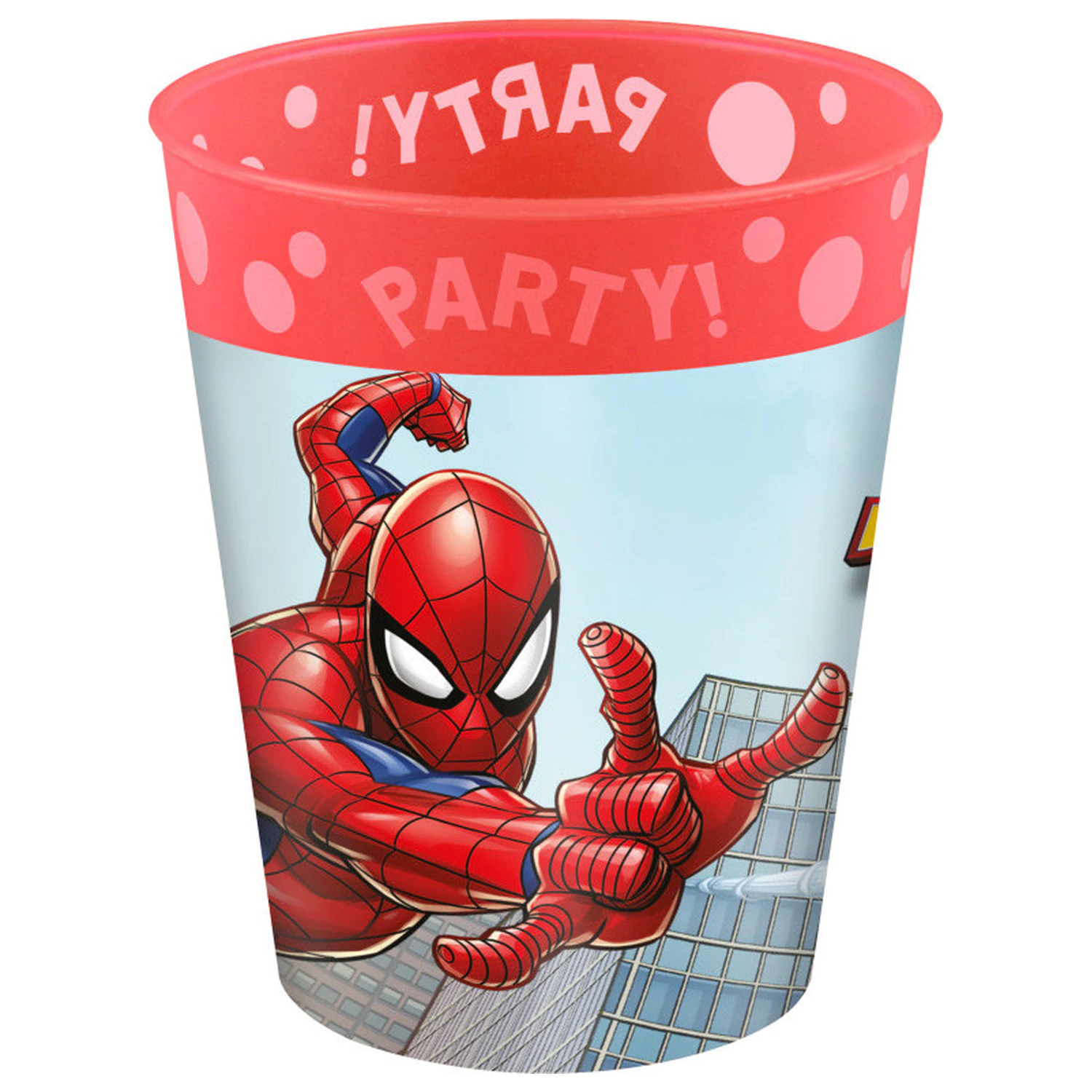 Spider-Man Crime Fighter micro premium plastový set 4 šálků, 250 ml fotografii produktu