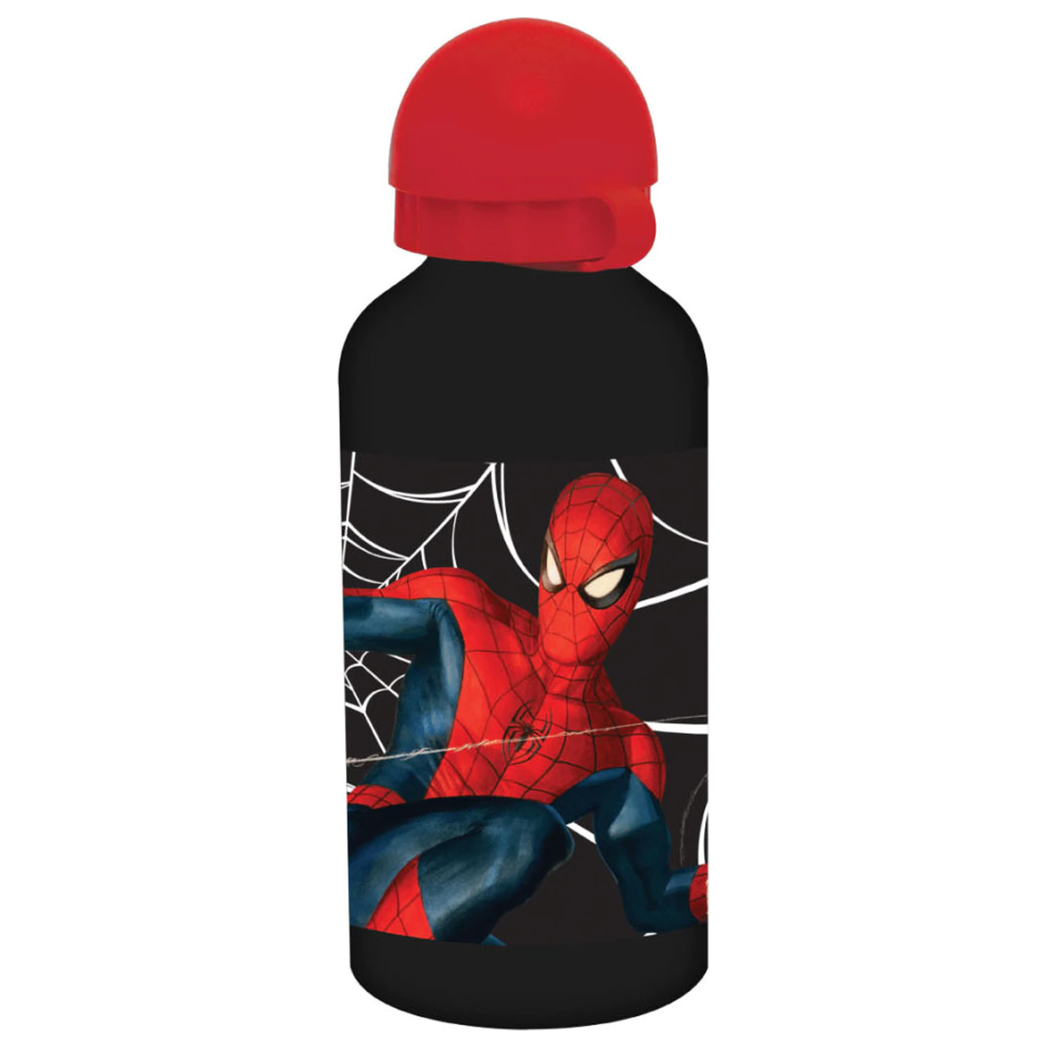 Spider-Man Dark hliníková láhev na pití se sportovním uzávěrem 500 ml fotografii produktu