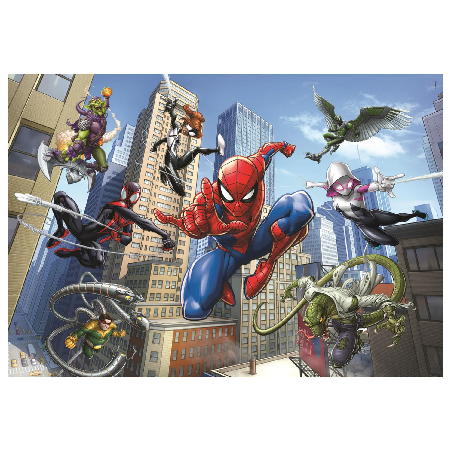 Spider-Man Enemy 104dílné puzzle fotografii produktu