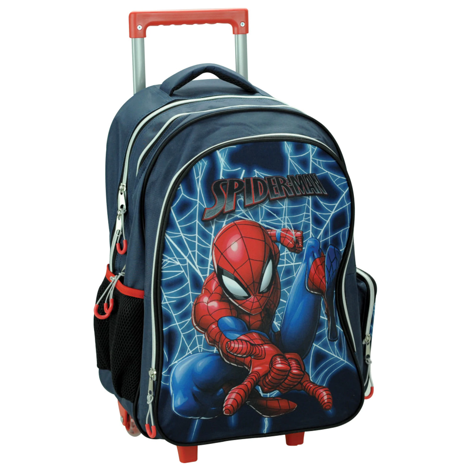 Spider-Man rámová školní taška na kolečkách, batoh 46 cm fotografii produktu