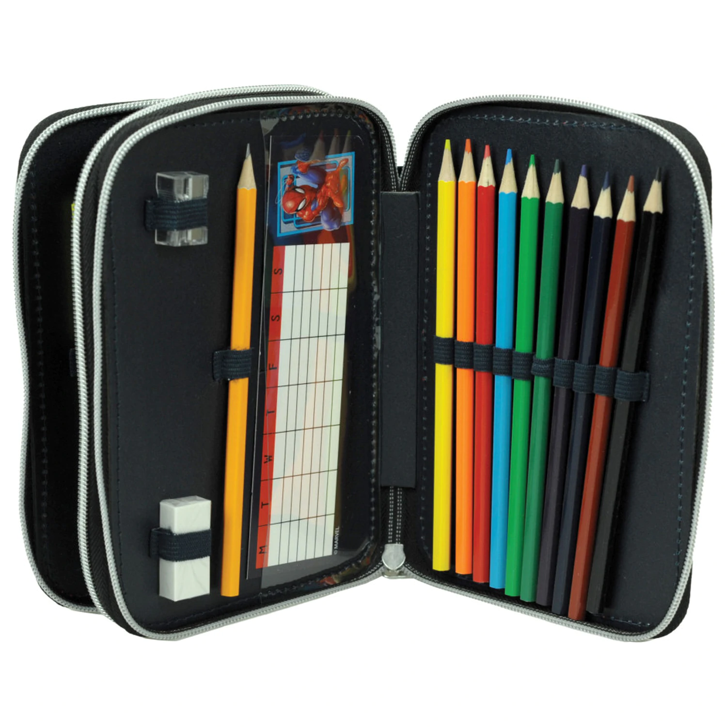 Spider-Man Rámeček plně vybavený 2-patrový penál fotografii produktu