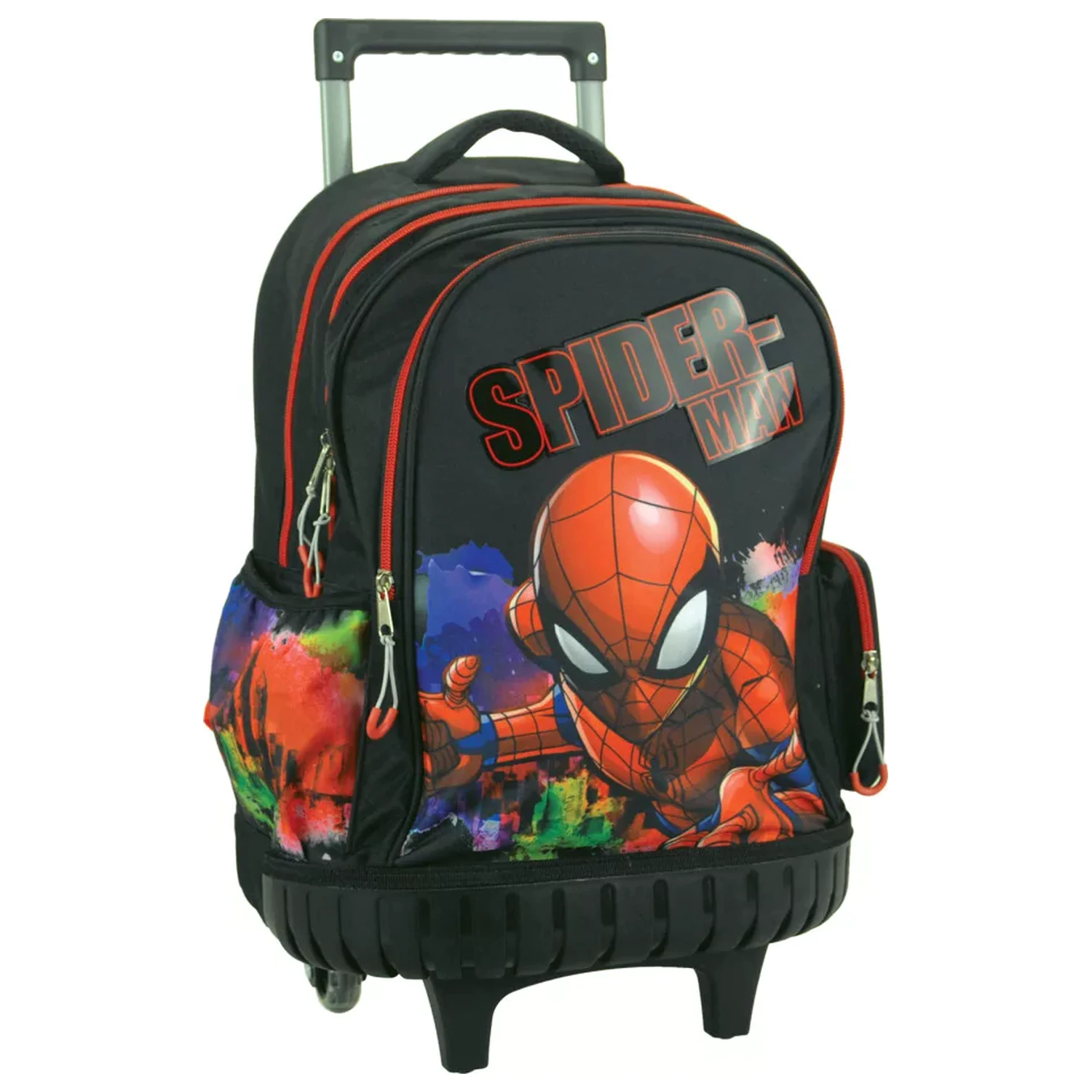 Spider-Man Global Premium školní taška na kolečkách, taška 42 cm fotografii produktu