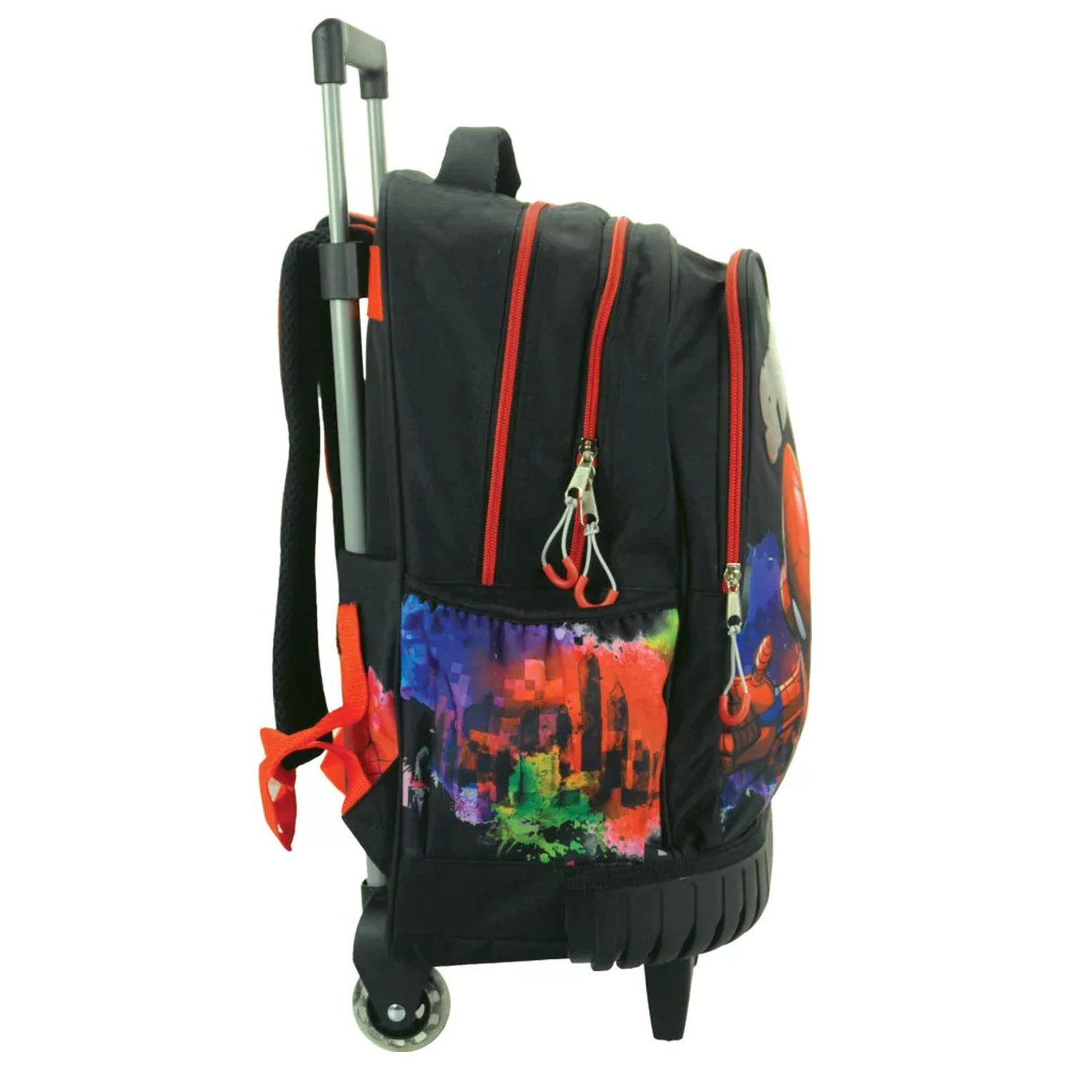 Spider-Man Global Premium školní taška na kolečkách, taška 42 cm fotografii produktu