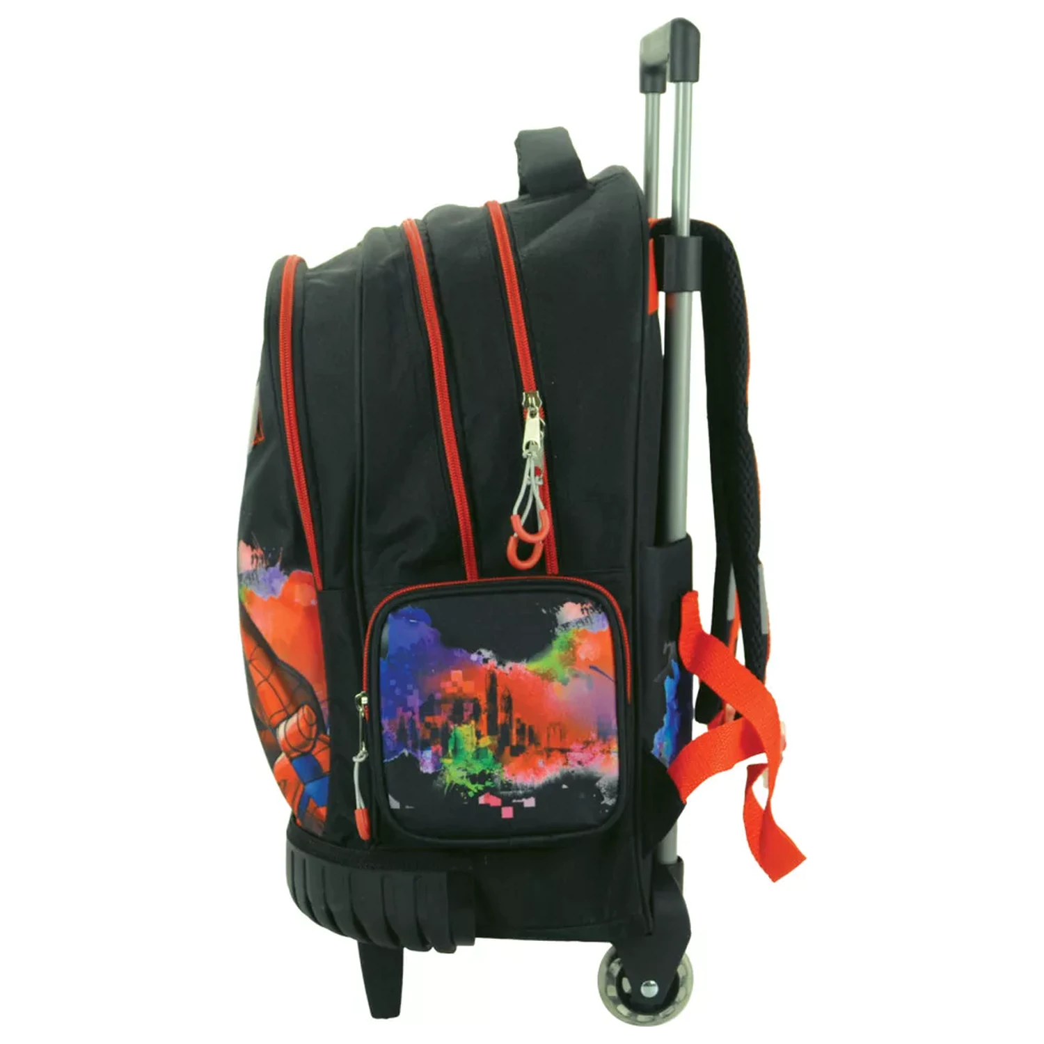 Spider-Man Global Premium školní taška na kolečkách, taška 42 cm fotografii produktu