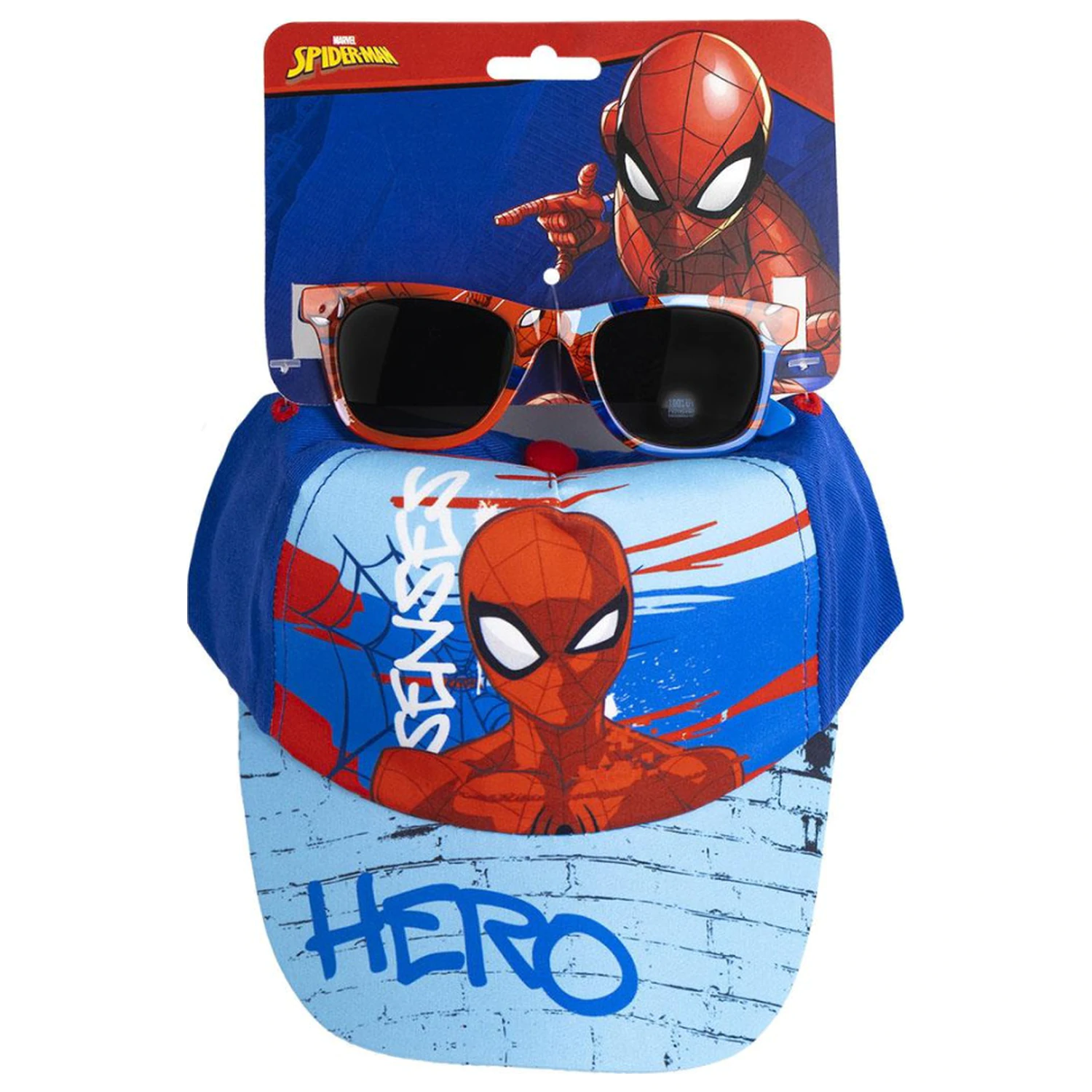 Spider-Man Hero sluneční brýle a baseballová čepice Set fotografii produktu