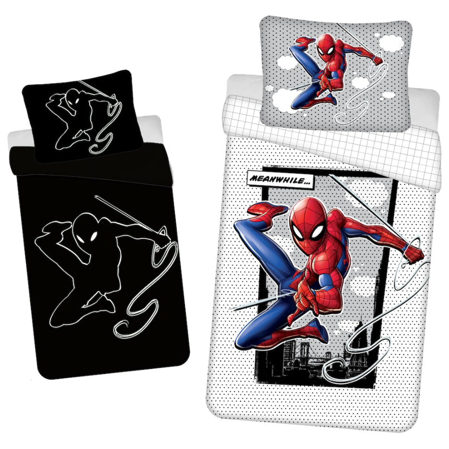 Spider-Man Meanwhile Glow in the Dark povlečení na peřinu fotografii produktu