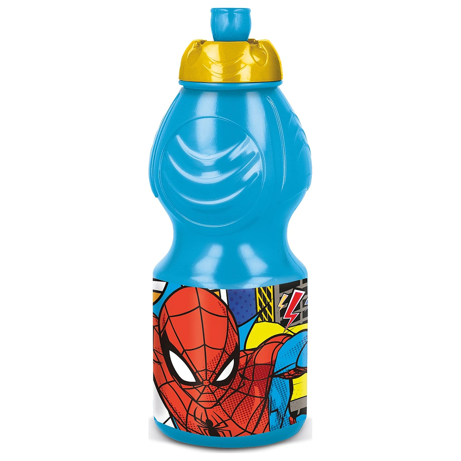 Spider-Man Midnight Flyer plastová sportovní láhev 400 ml fotografii produktu