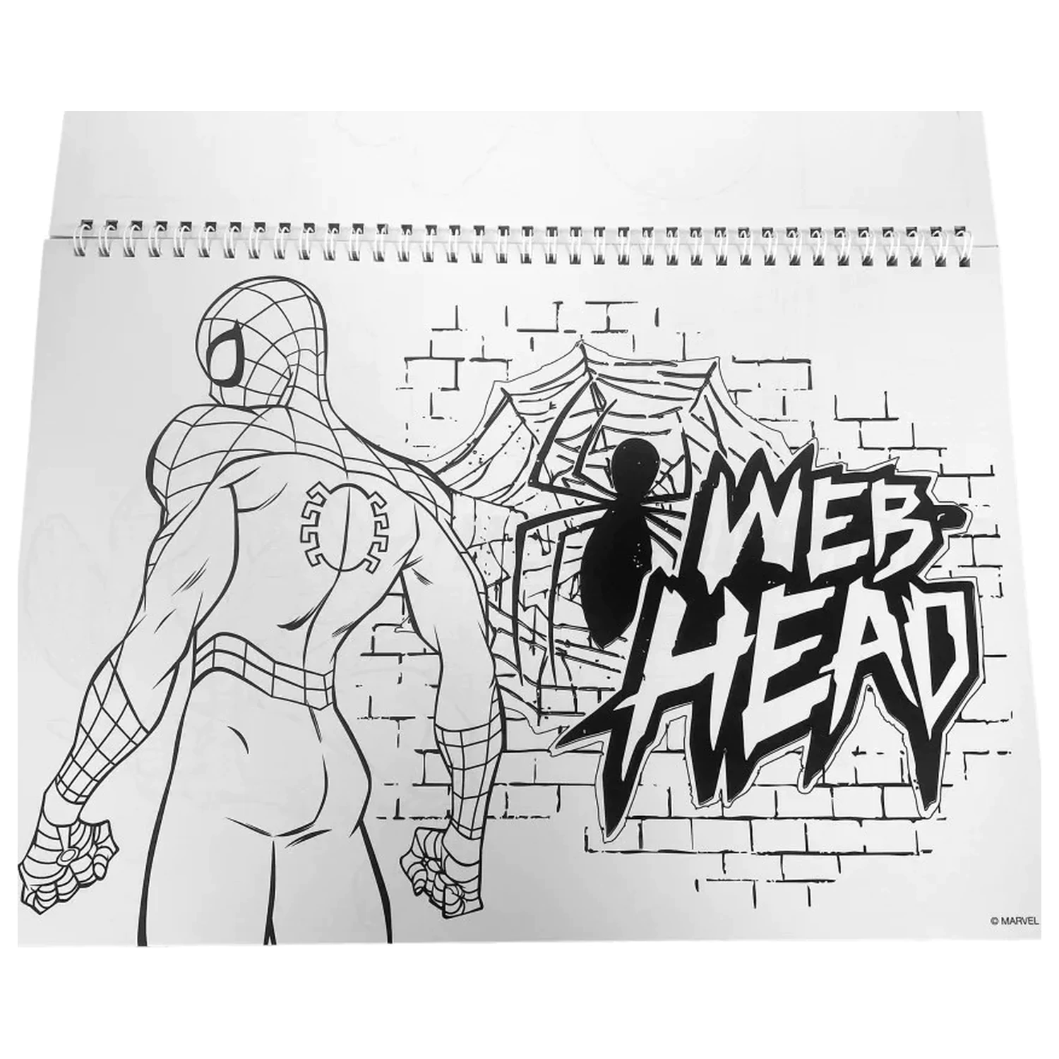 Spider-Man Miles Morales A4 Spirálový skicák 40 listů s nálepkami fotografii produktu