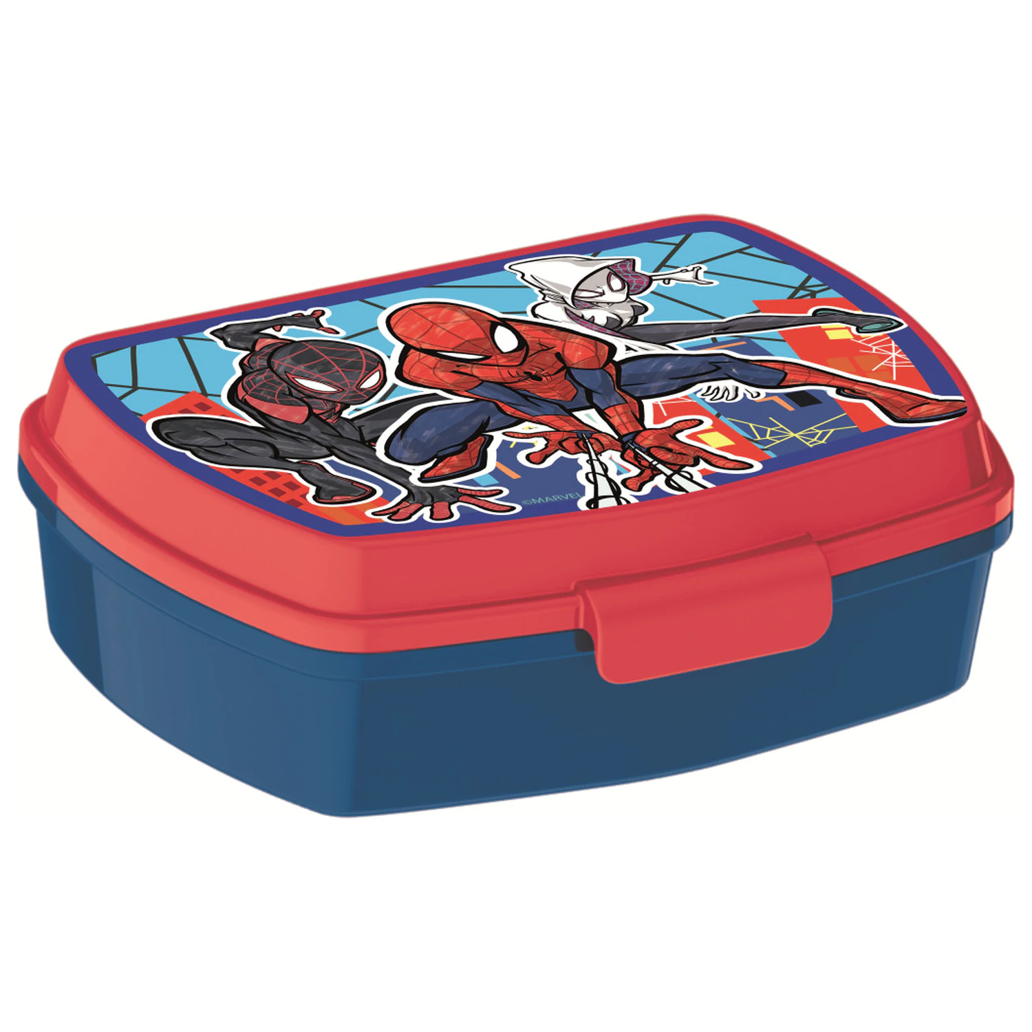 Spider-Man Mob Rules legrační plastový box na sendviče fotografii produktu
