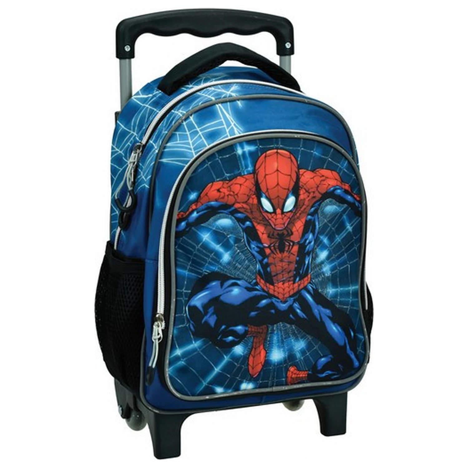 Spider-Man Neon Web Rolling školní batoh pro mateřskou školu, taška 30 cm fotografii produktu