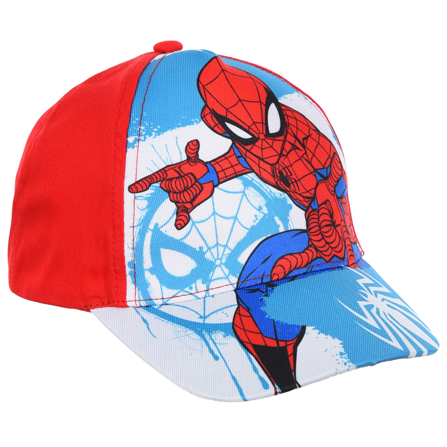 Spider-Man Painted Red dětská baseballová čepice 54 cm fotografii produktu