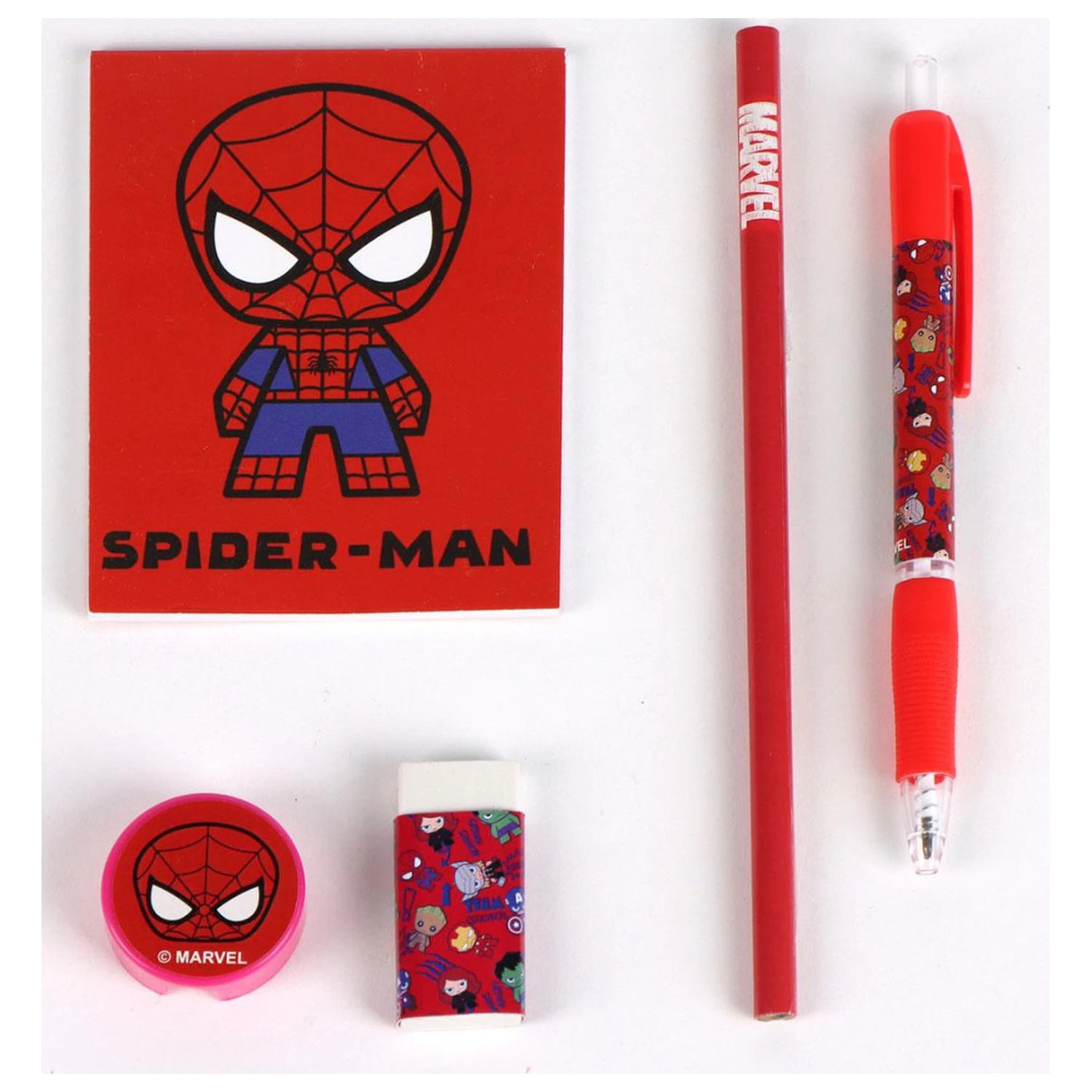 Spider-Man červený plyšový plněný penál fotografii produktu