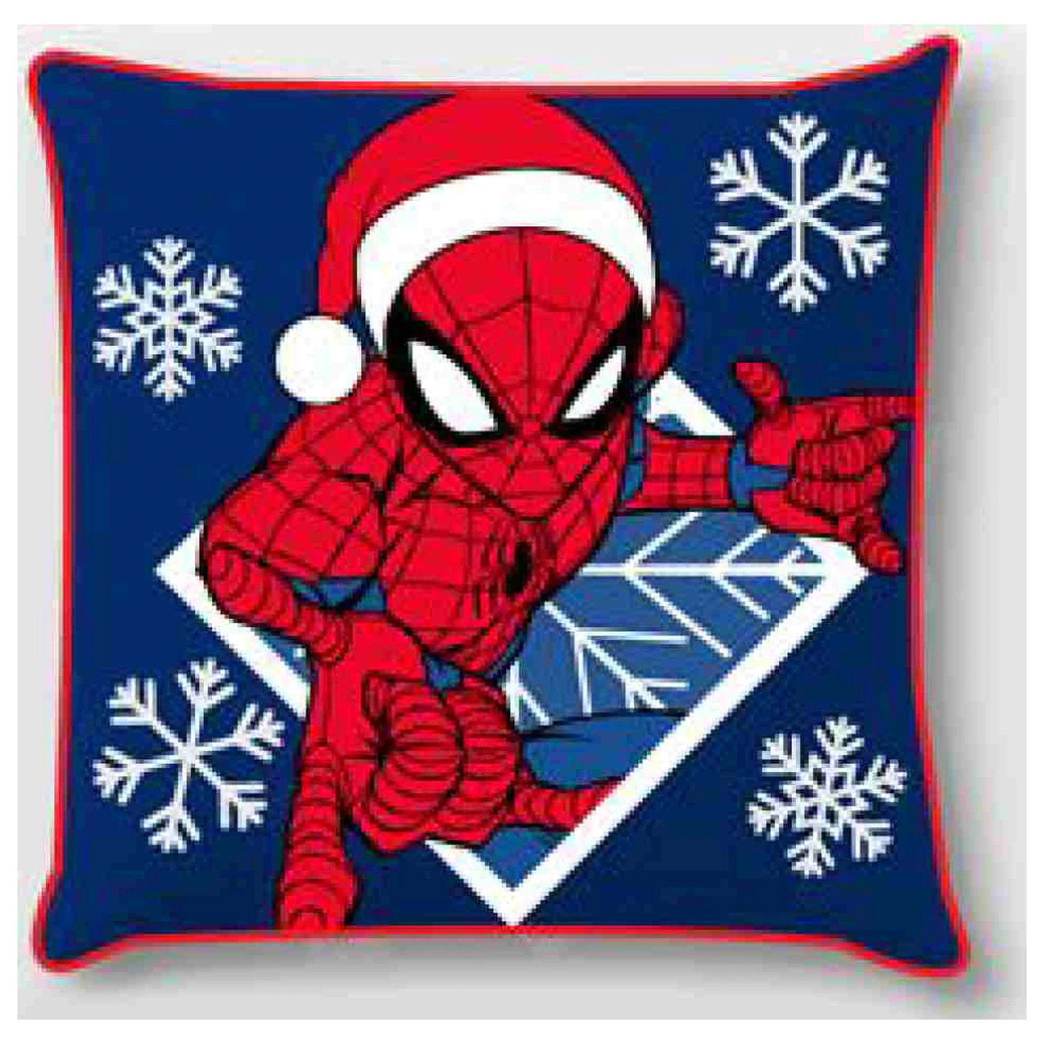 Spider-Man Snowflakes Christmas povlak na polštář fotografii produktu