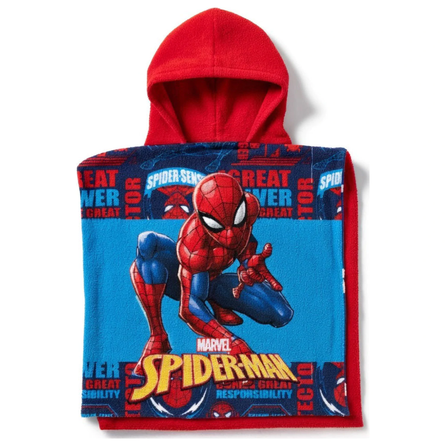 Spider-Man Spider-Sense Plážové pončo 50x100 cm fotografii produktu