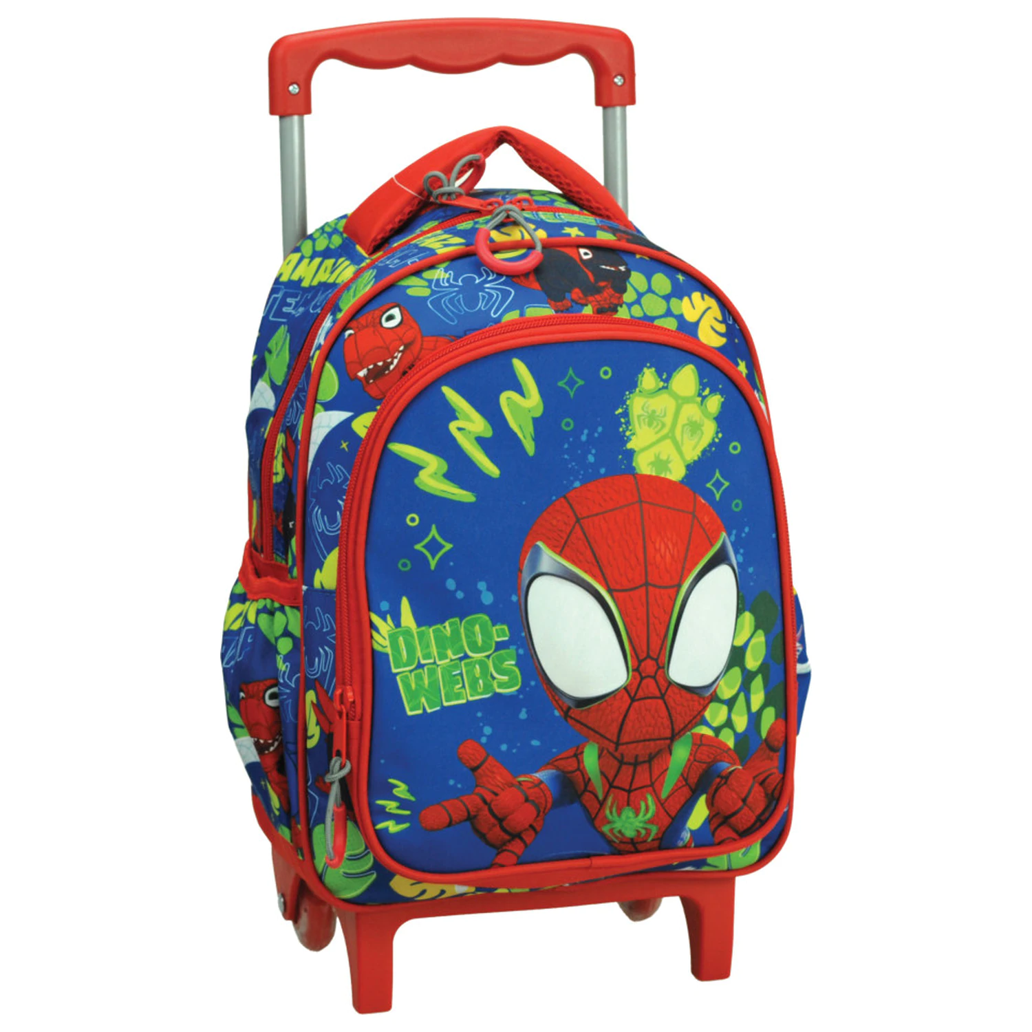 Spider-Man Spidey Dino-Webs pojízdný batoh pro předškoláky, taška 30 cm fotografii produktu