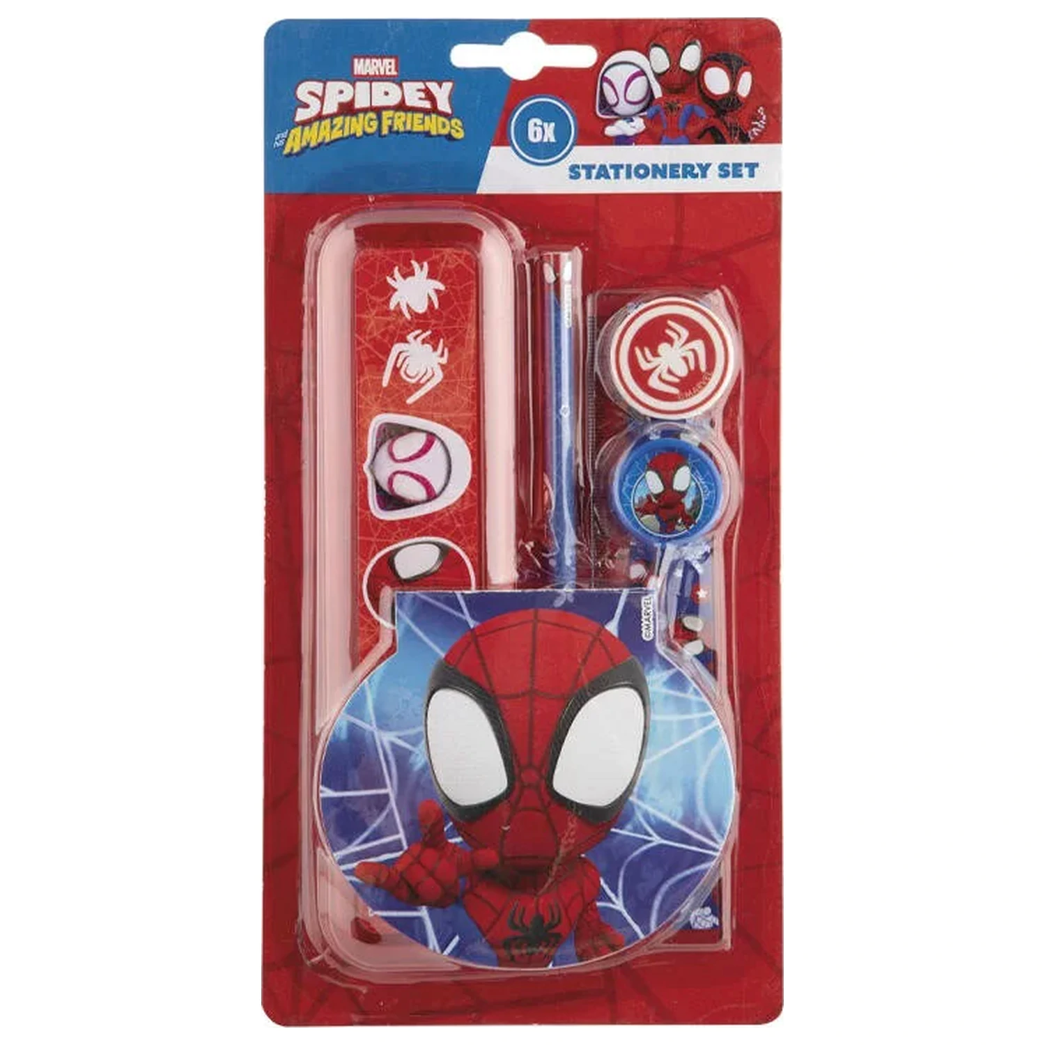 Spider-Man Spidey Friends psací sada 6 kusů fotografii produktu