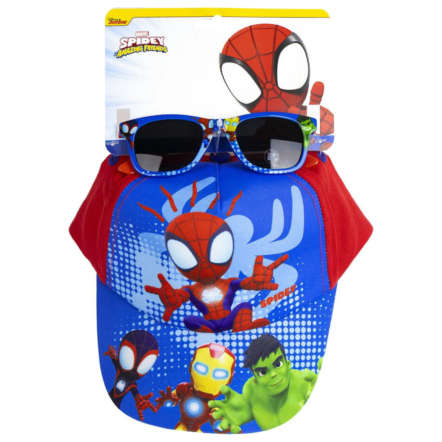 Spider-Man Spidey & Friends Sluneční brýle a Baseballová čepice Sada fotografii produktu