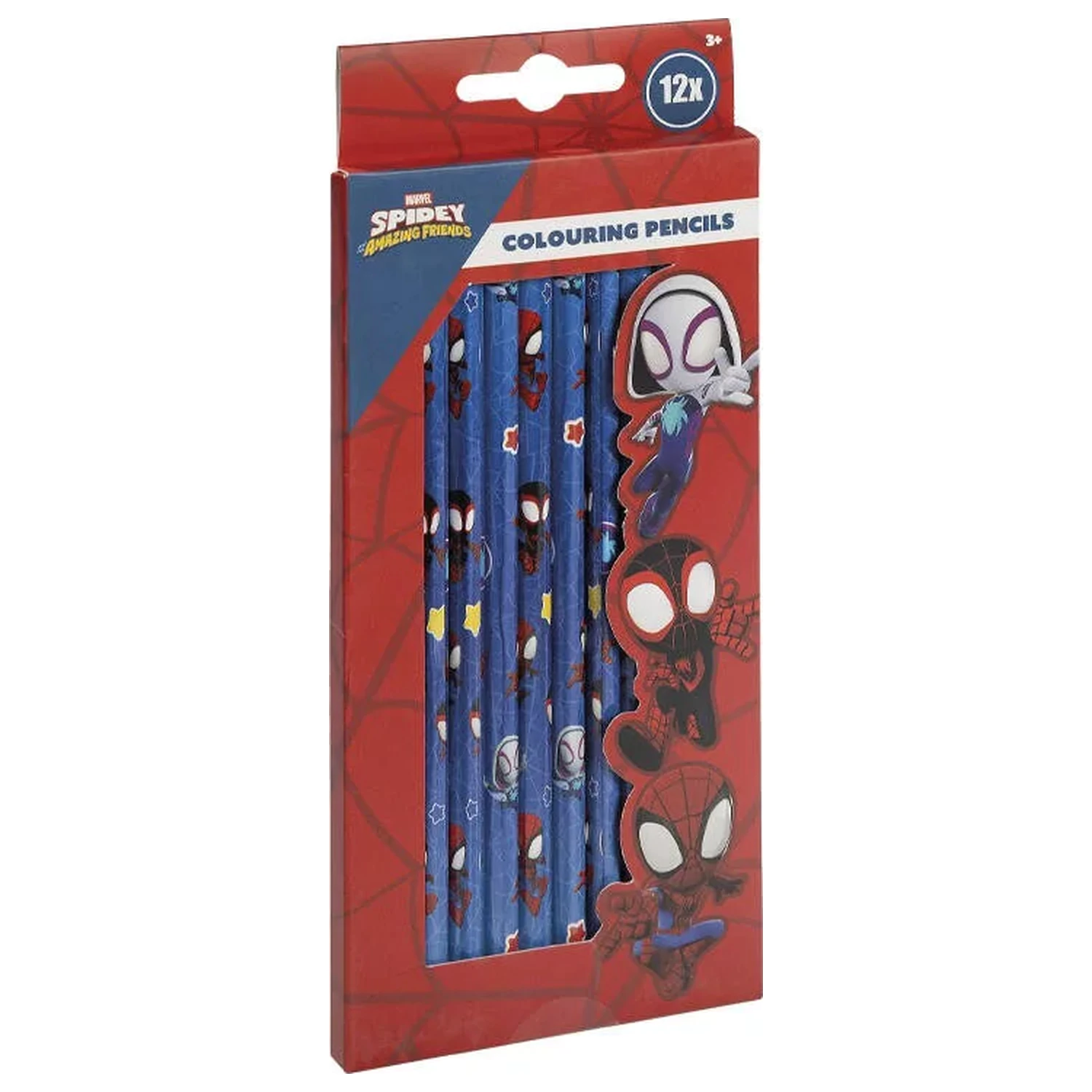 Spider-Man Spidey Friends sada pastelek, 12 ks fotografii produktu