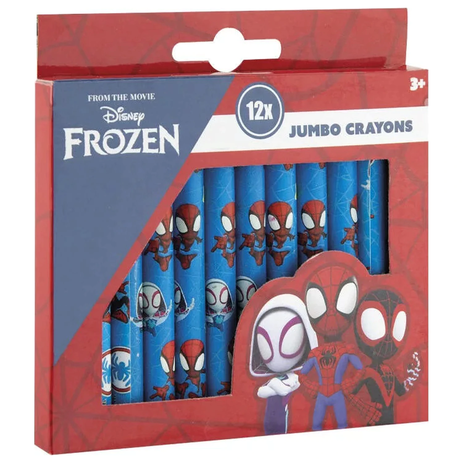 Spider-Man Spidey Friends pastelky, 12 kusů fotografii produktu