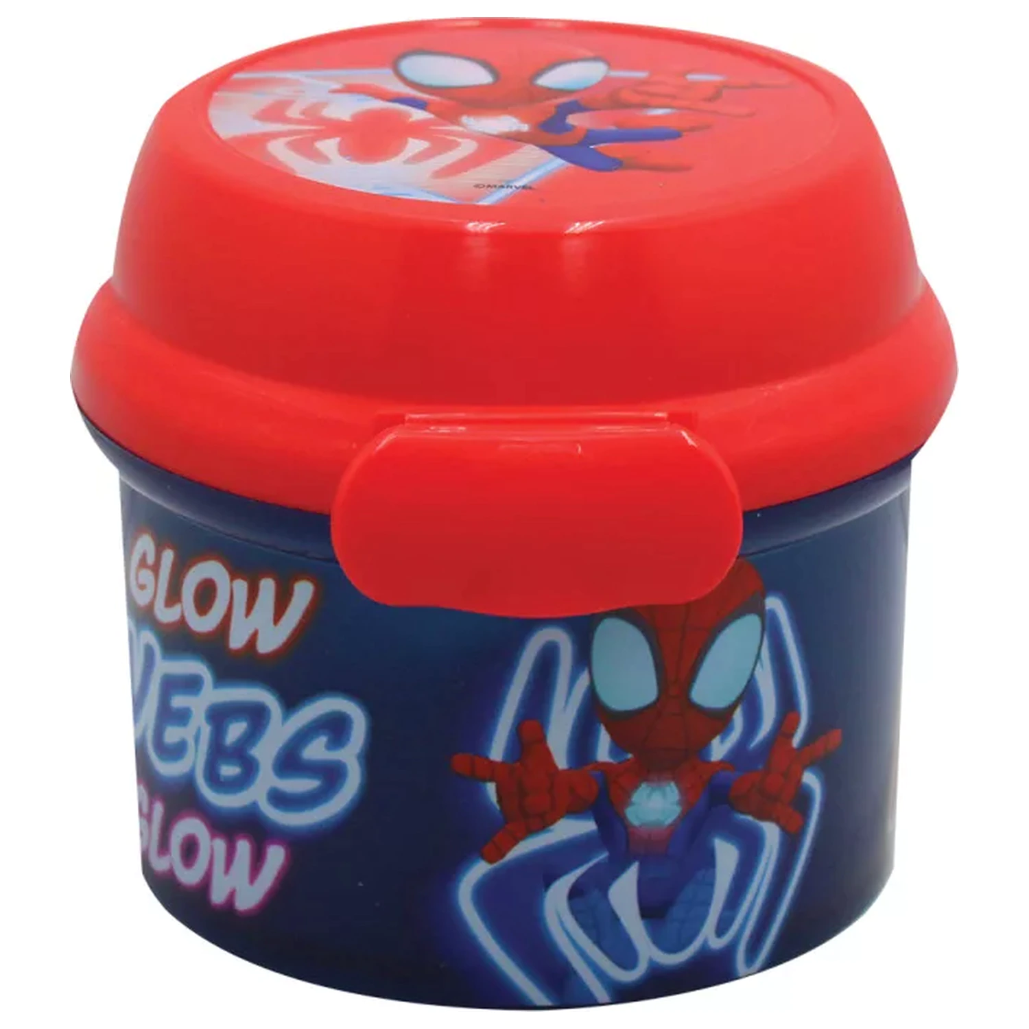 Spider-Man Spidey Glow plastový box na svačinu 270 ml fotografii produktu