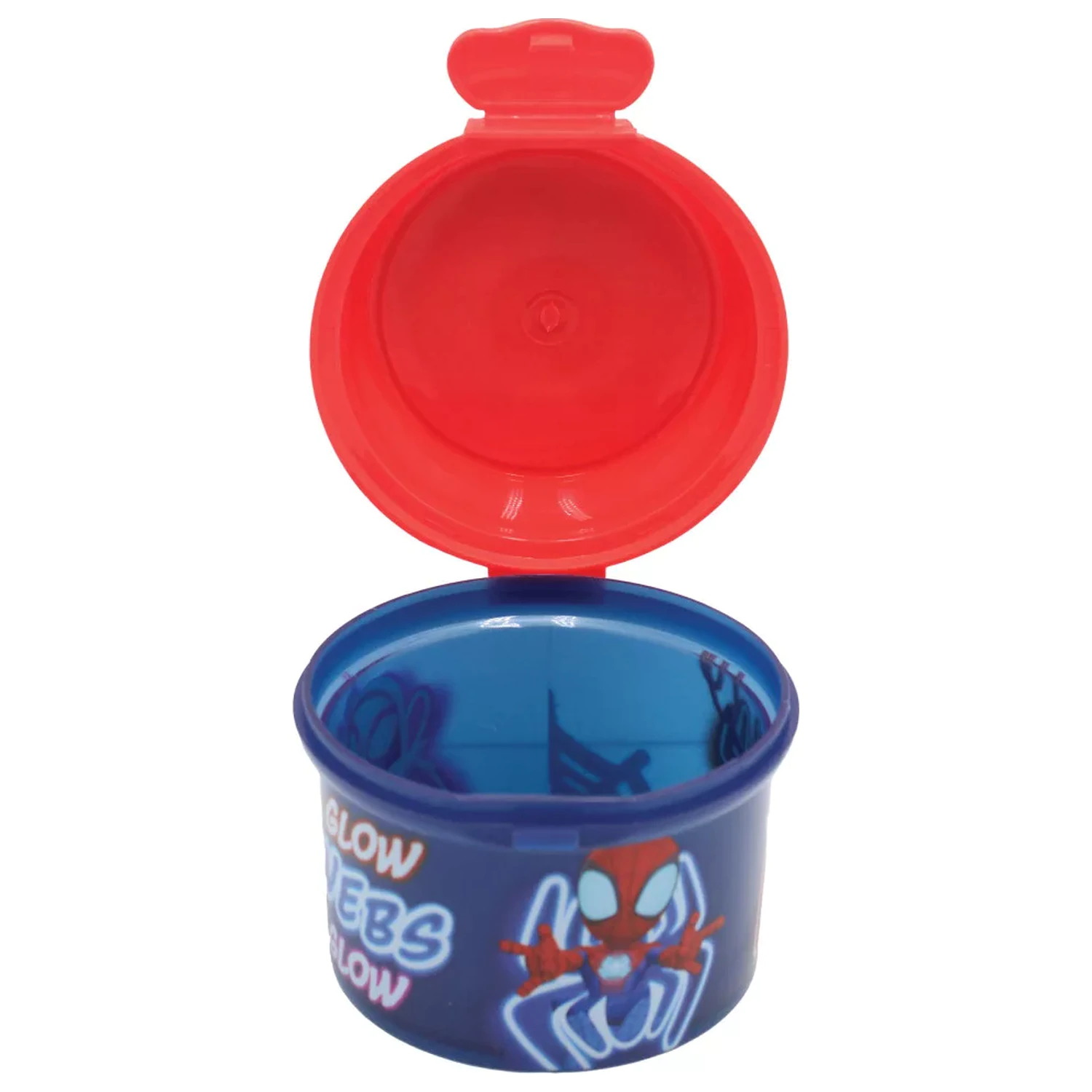 Spider-Man Spidey Glow plastový box na svačinu 270 ml fotografii produktu