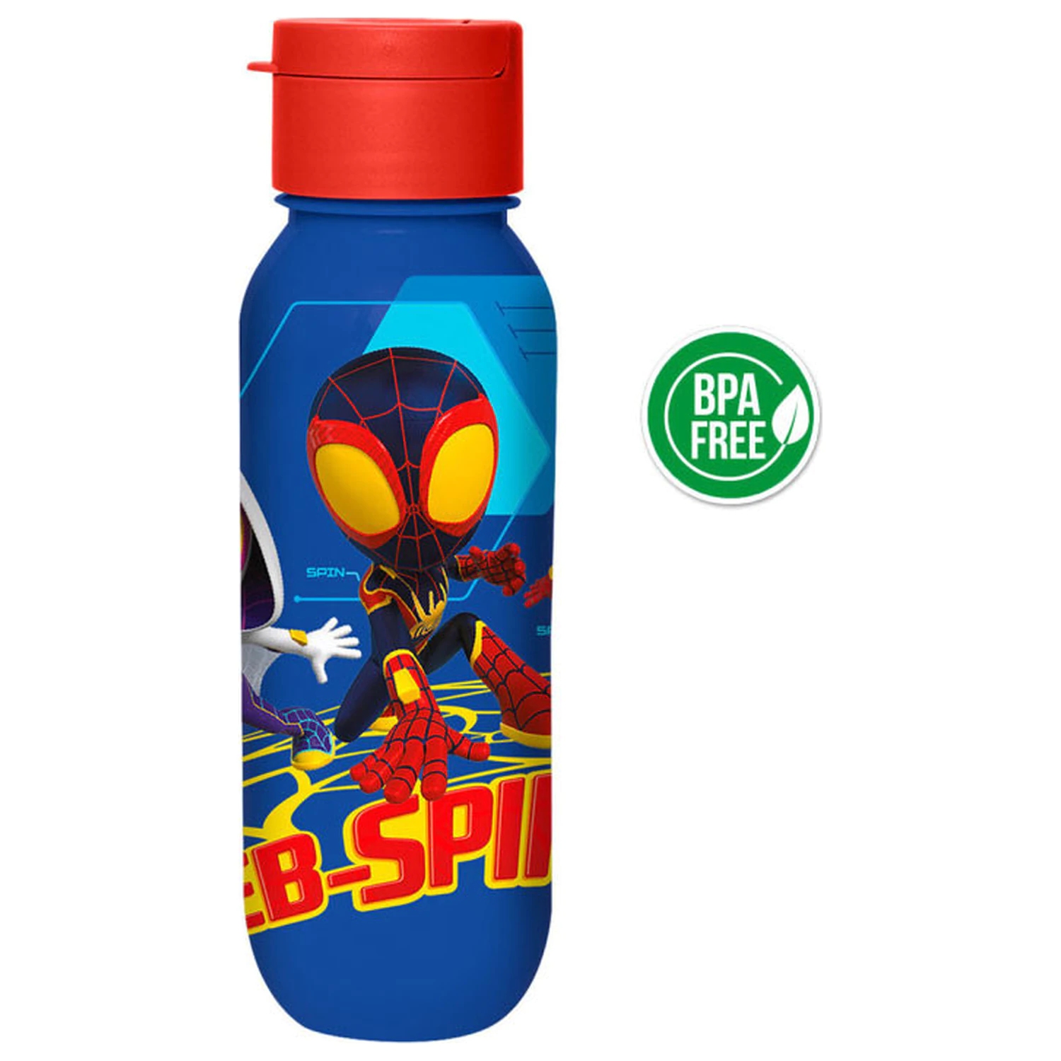 Spider-Man Spidey Web plastová láhev na vodu 500 ml fotografii produktu