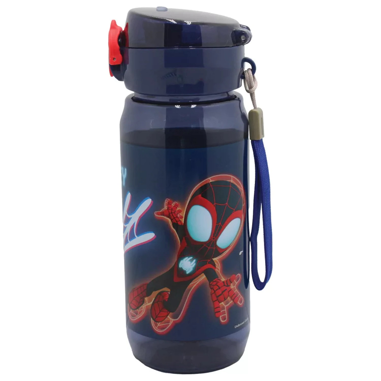 Spider-Man Spidey Web plastová láhev na vodu s poutkem 600 ml fotografii produktu