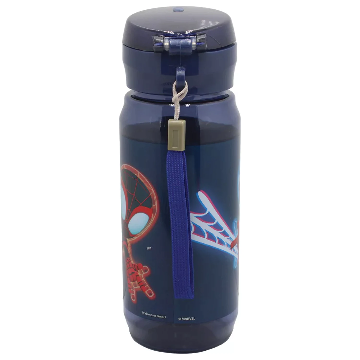 Spider-Man Spidey Web plastová láhev na vodu s poutkem 600 ml fotografii produktu