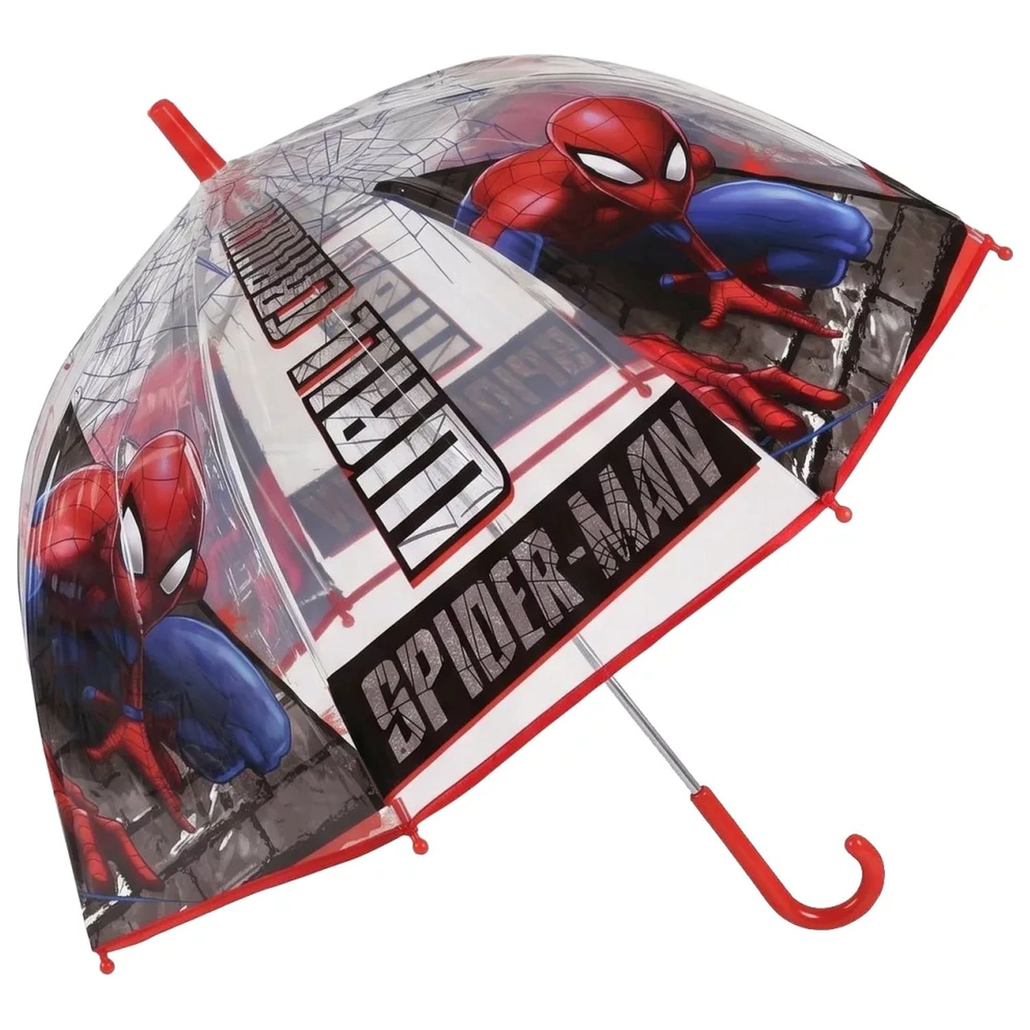 Dětský průhledný deštník Spider-Man Wall Crawler fotografii produktu