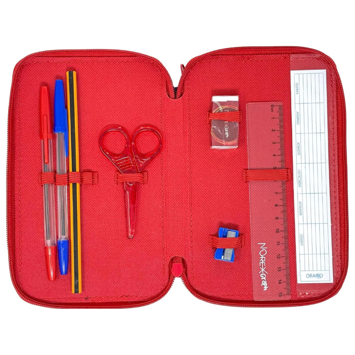 Spider-Man Watching Eyes plněný 3patrový penál fotografii produktu