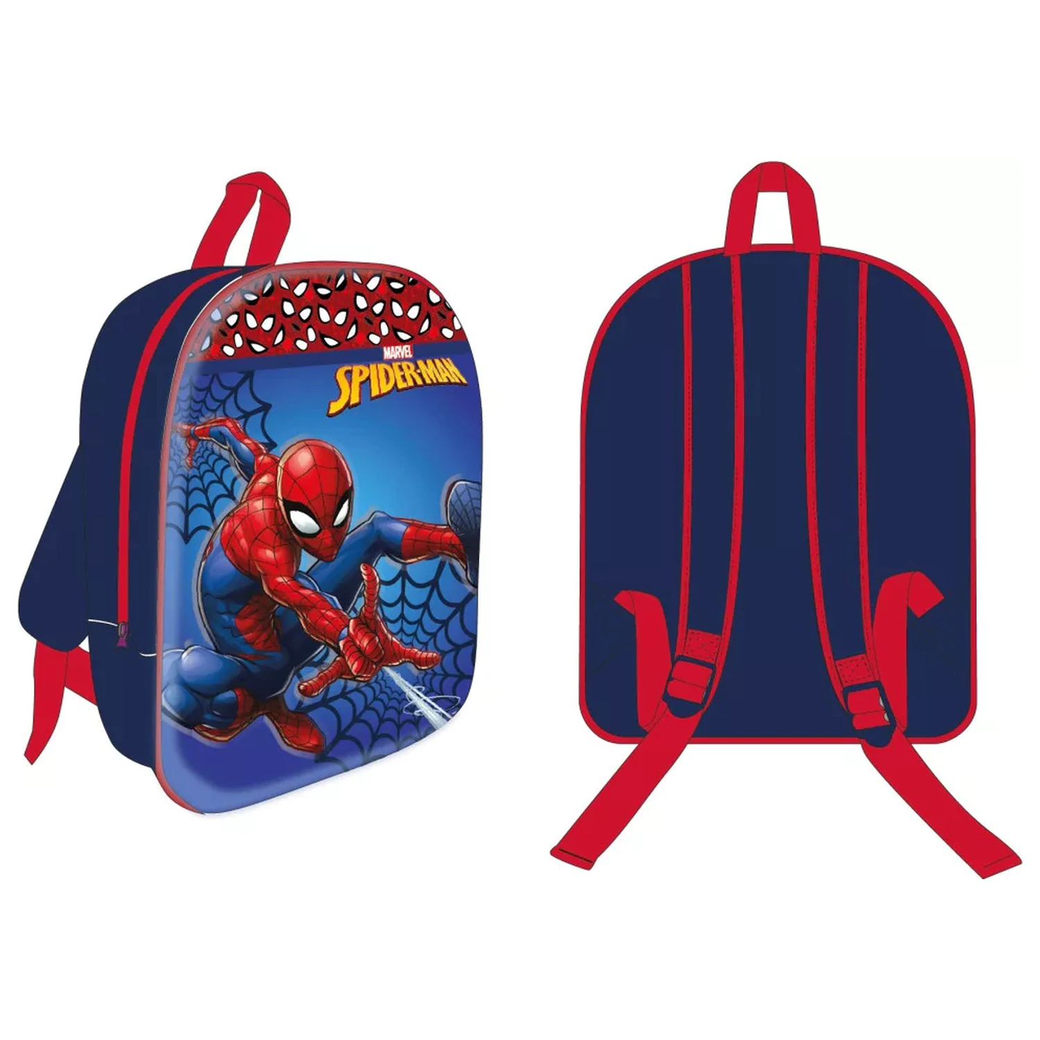Spider-Man Web Attack 3D batoh, taška 30 cm fotografii produktu
