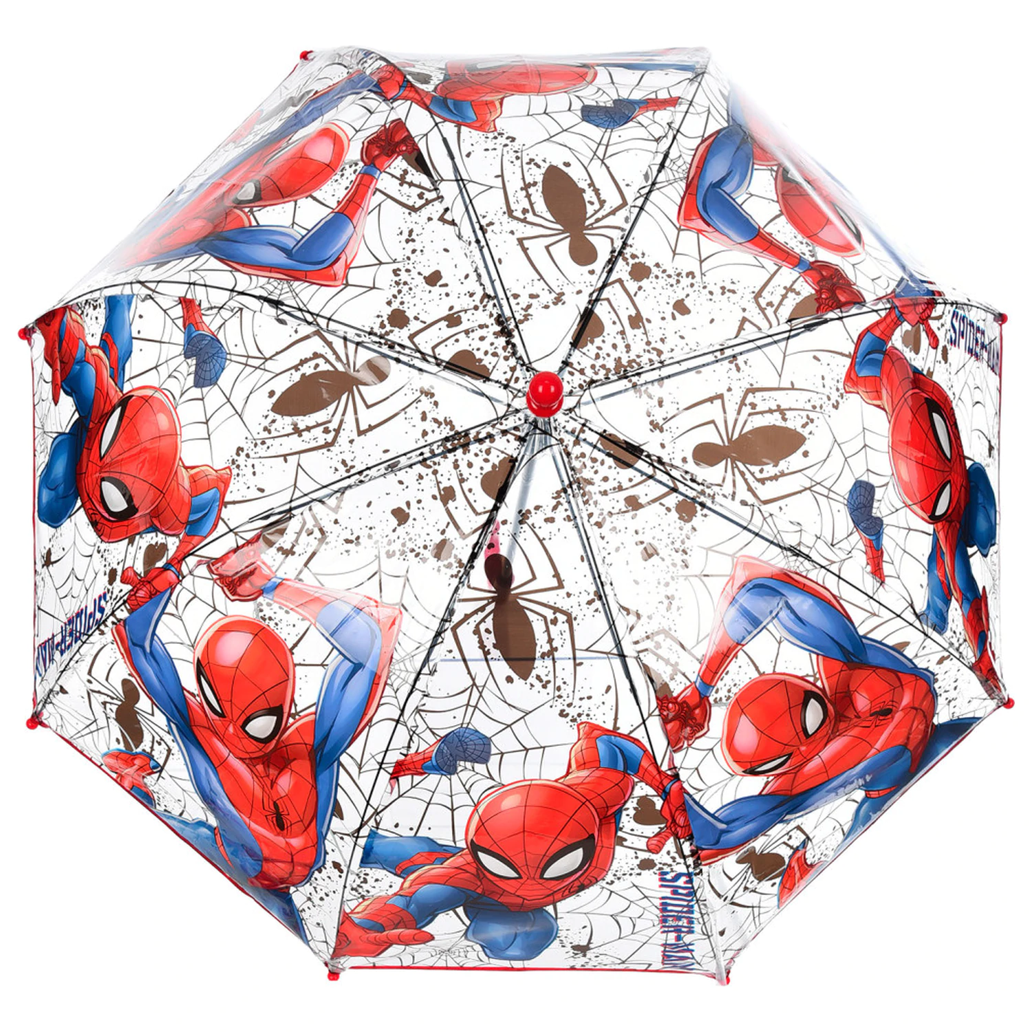 Spider-Man Web Power Dětský průhledný deštník fotografii produktu