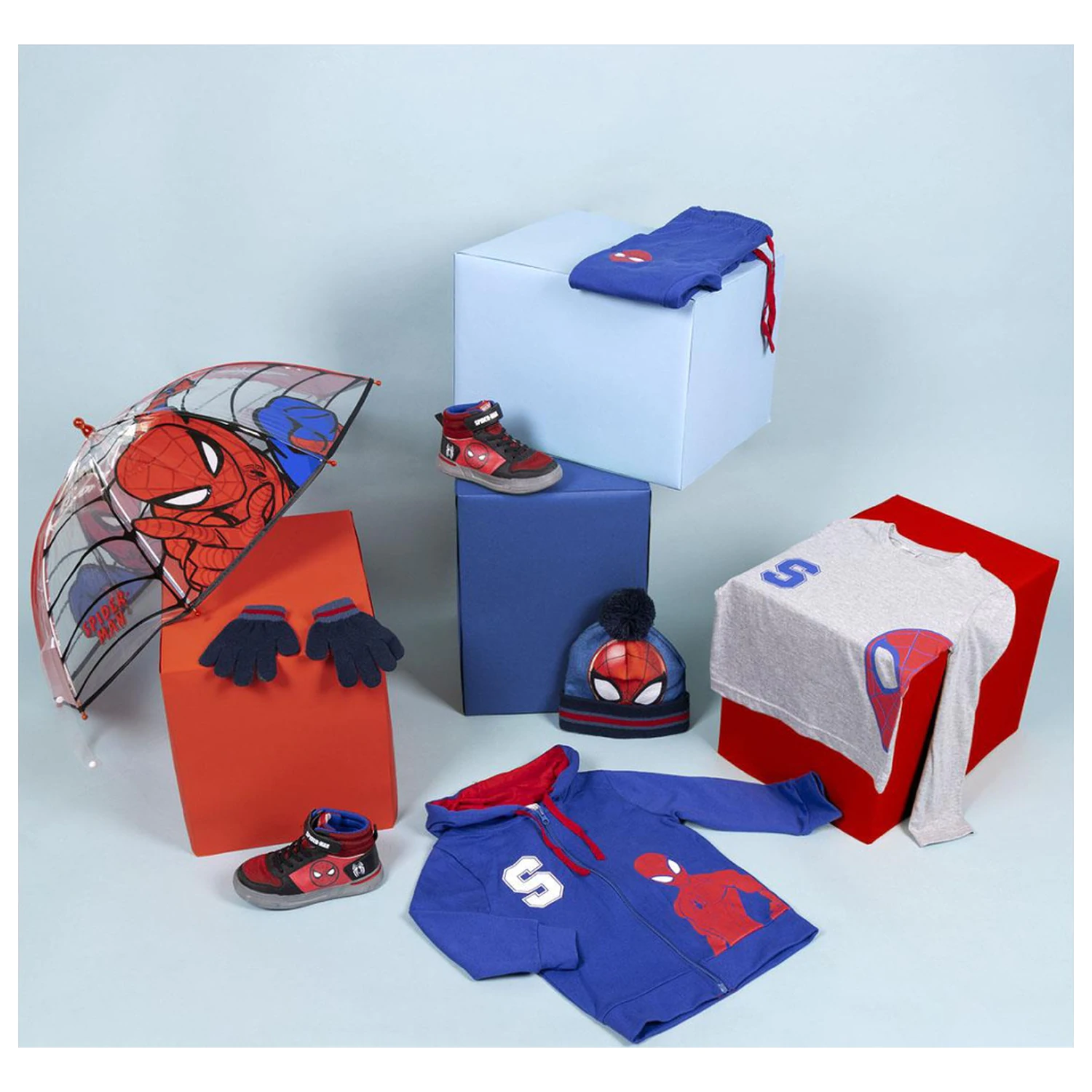 Spider-Man Web-Slinger Dětský průhledný deštník Ø71 cm fotografii produktu