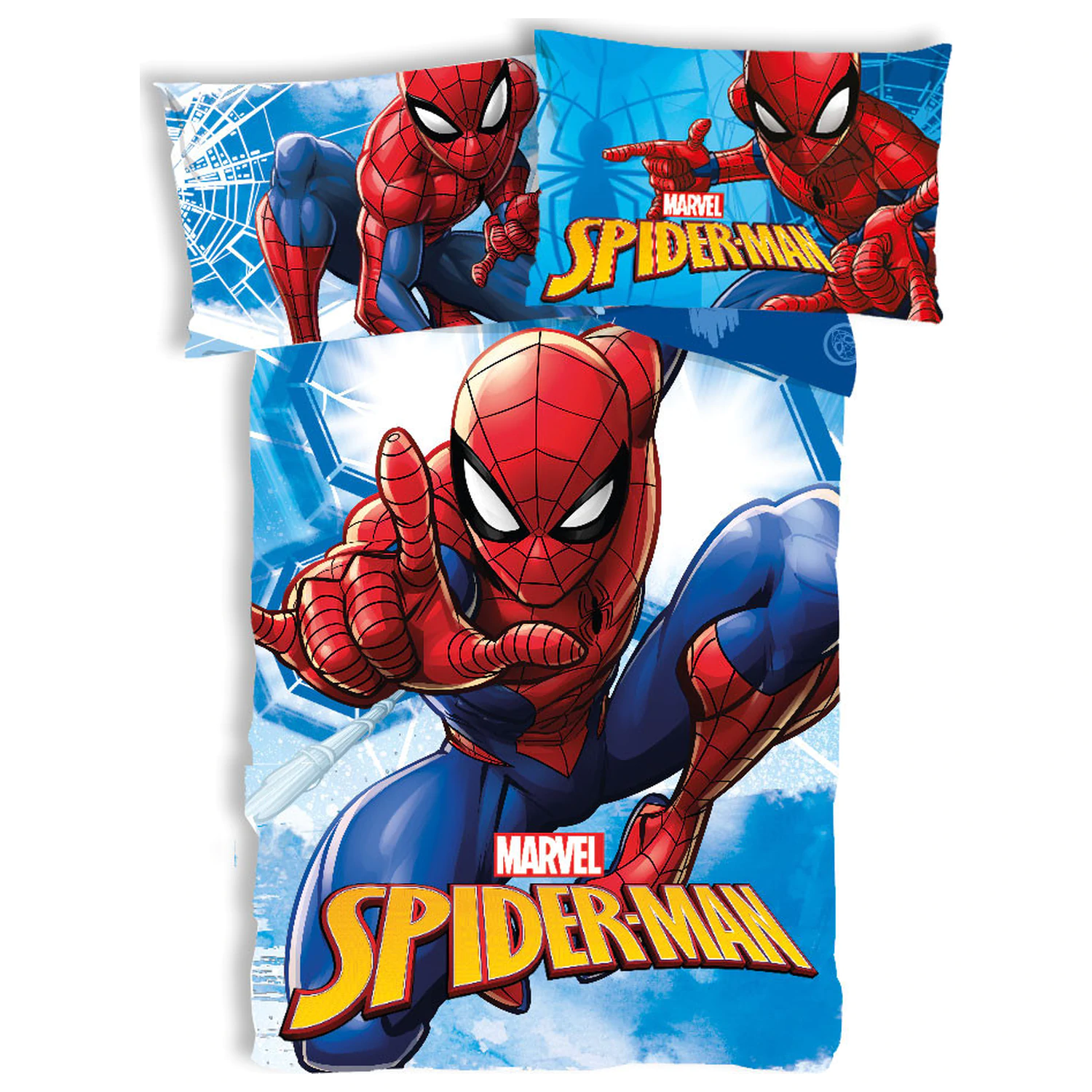 Spider-Man Webmaze povlečení pro batolata/předškoláky fotografii produktu