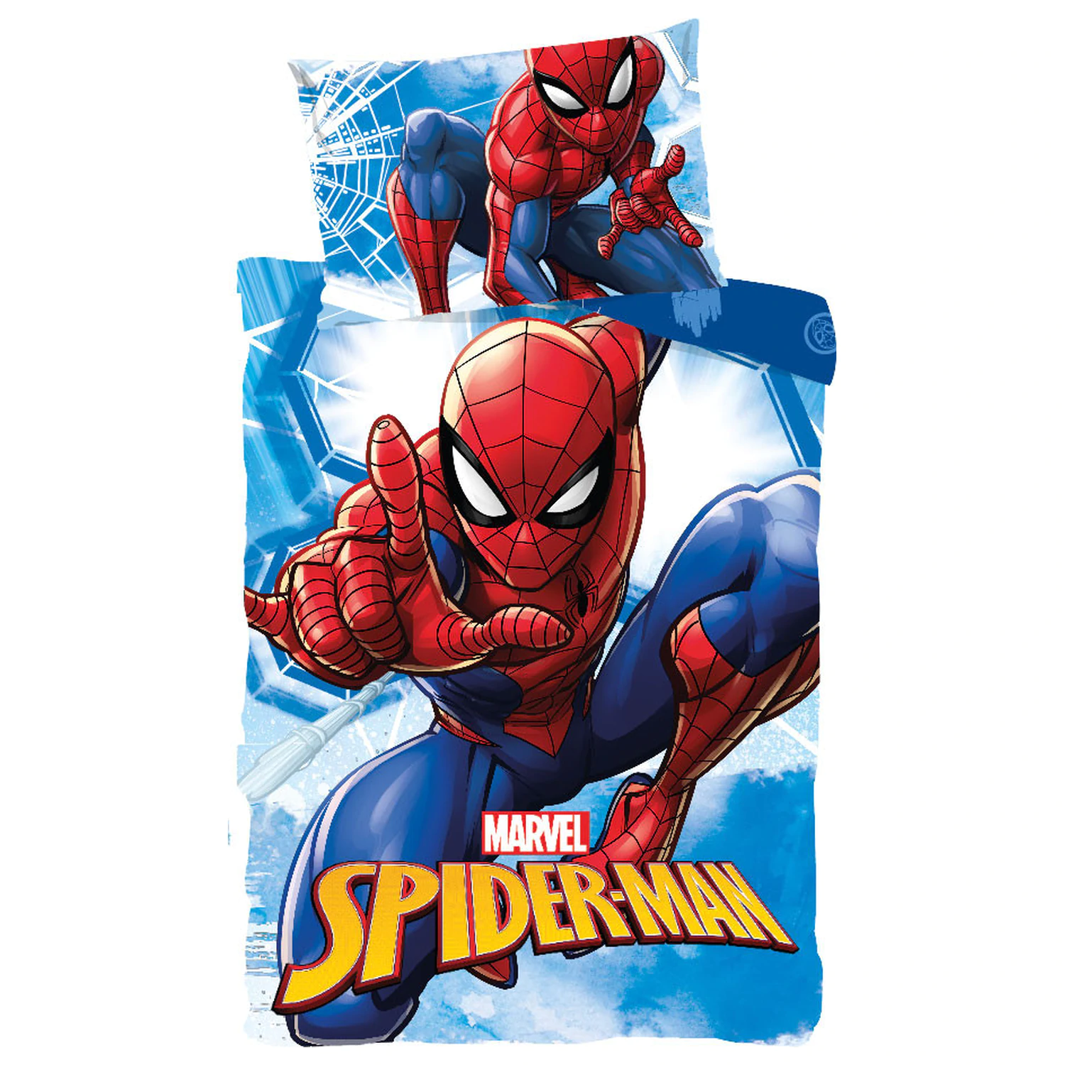 Spider-Man Webmaze povlečení pro batolata/předškoláky fotografii produktu