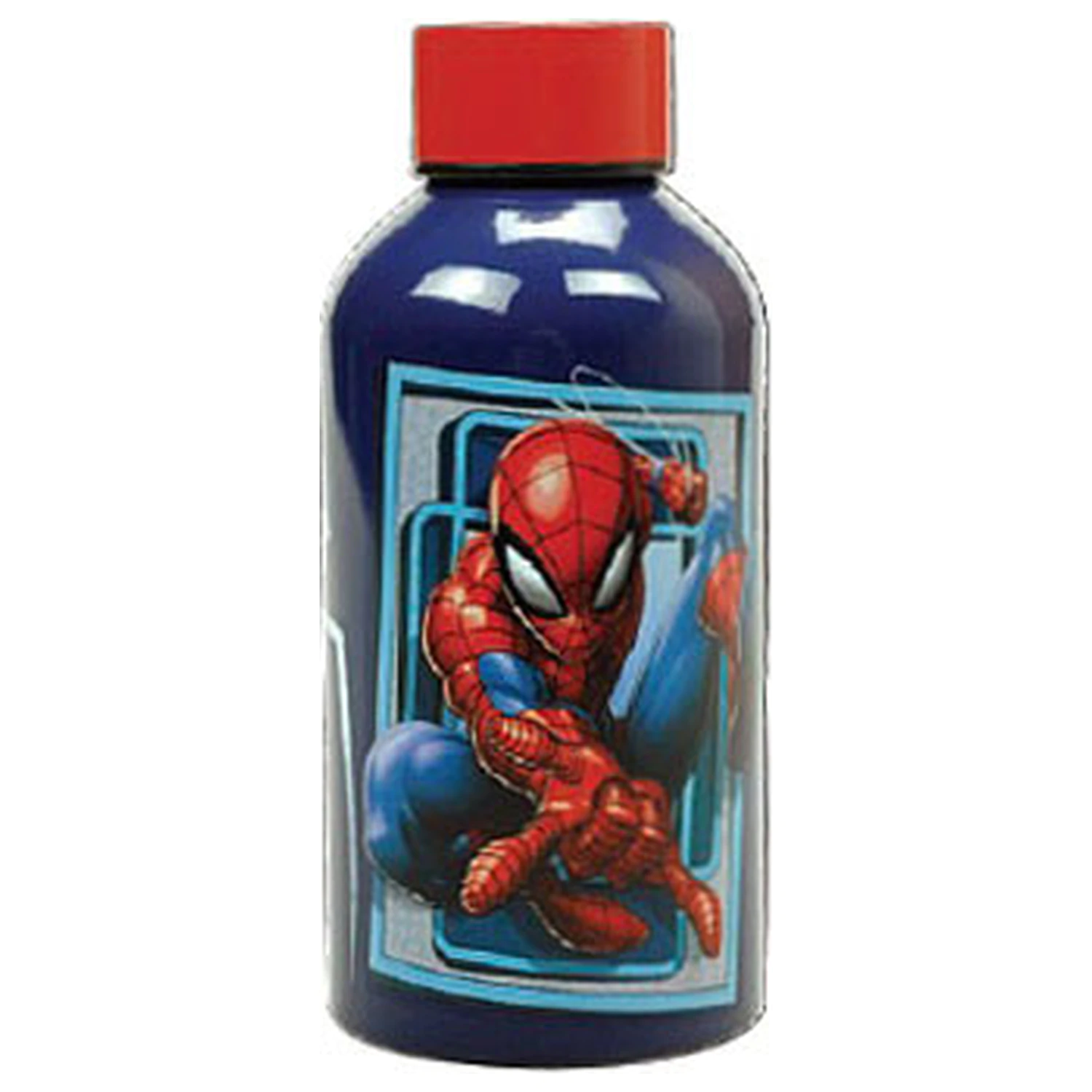 Spider-Man World hliníková láhev na vodu se šroubovacím uzávěrem 500 ml fotografii produktu