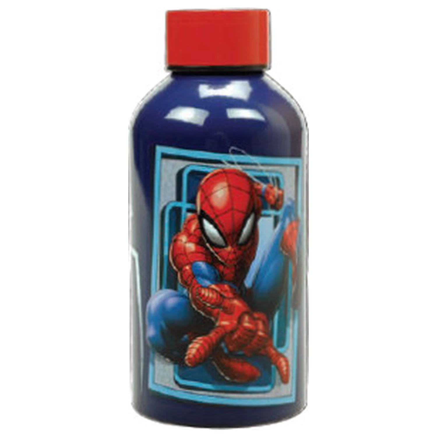 Spider-Man World hliníková láhev na vodu se šroubovacím uzávěrem 500 ml fotografii produktu