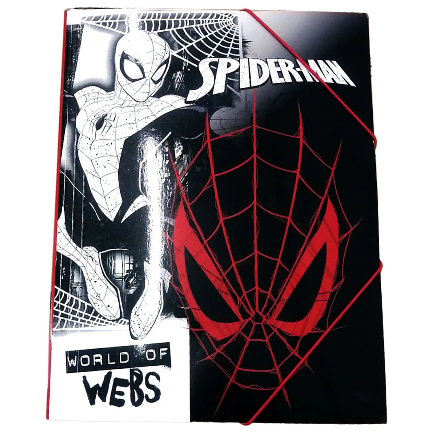 Spider-Man World of Webs A4 elastická složka fotografii produktu