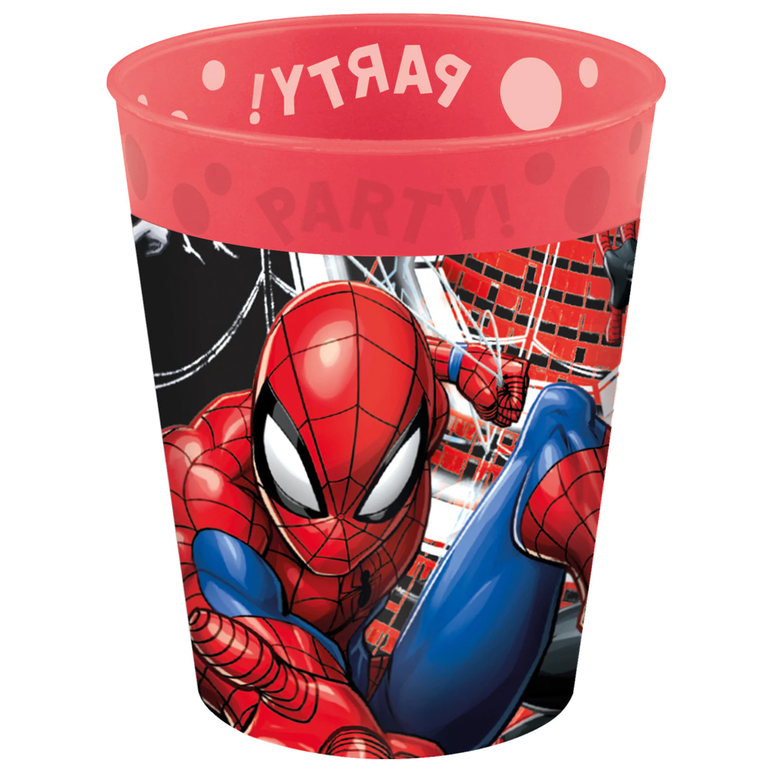 Spider-Man World of Webs micro prémiová plastová sada 4 kelímků, 250 ml fotografii produktu