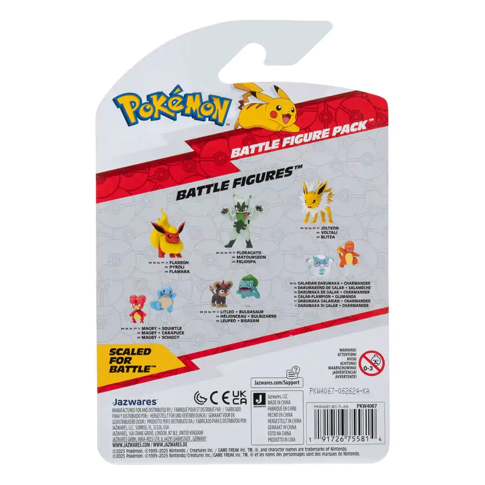 Pokémon Figure 2-Pack Tepig & Pikachu 8 cmPokémon Figurky 2-Pack Tepig & Pikachu 8 cm fotografii produktu