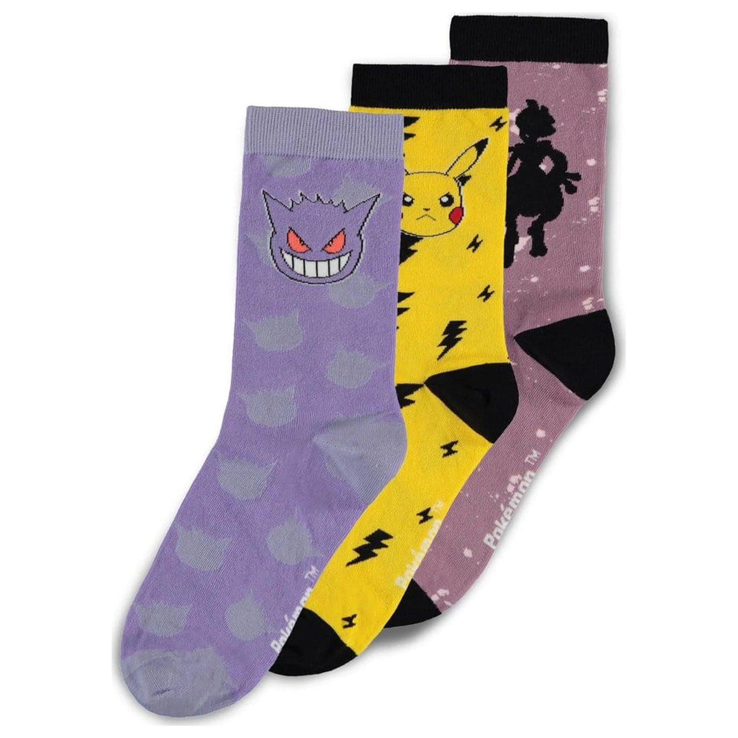 Pokémon Ponožky 3-Pack Crew 39-42 fotografii produktu