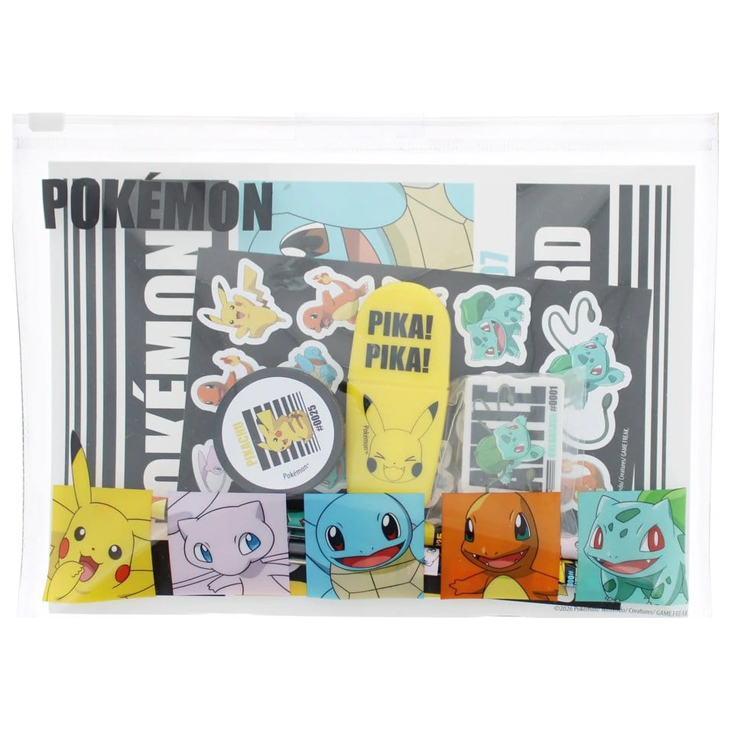 Pokémon papírnický set 7dílný fotografii produktu