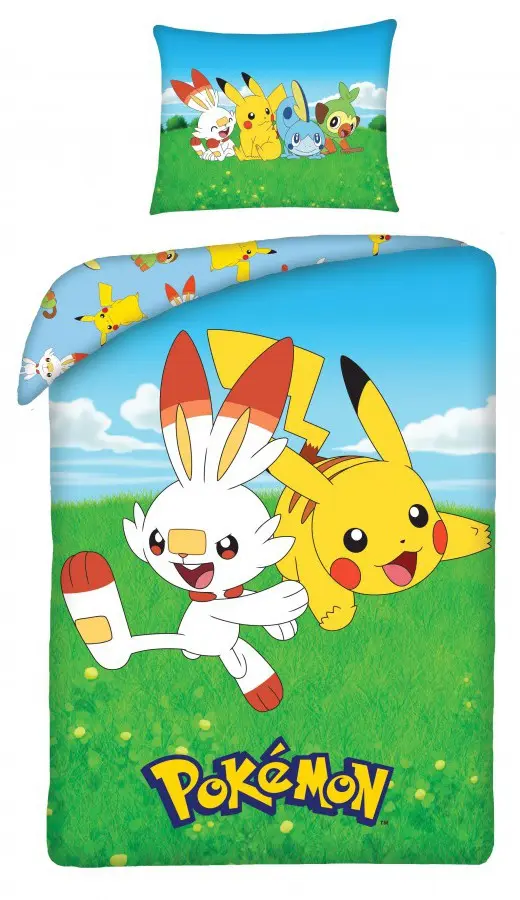 Pokémon Povlak na peřinu 140x200 cm, 70x90 cm fotografii produktu