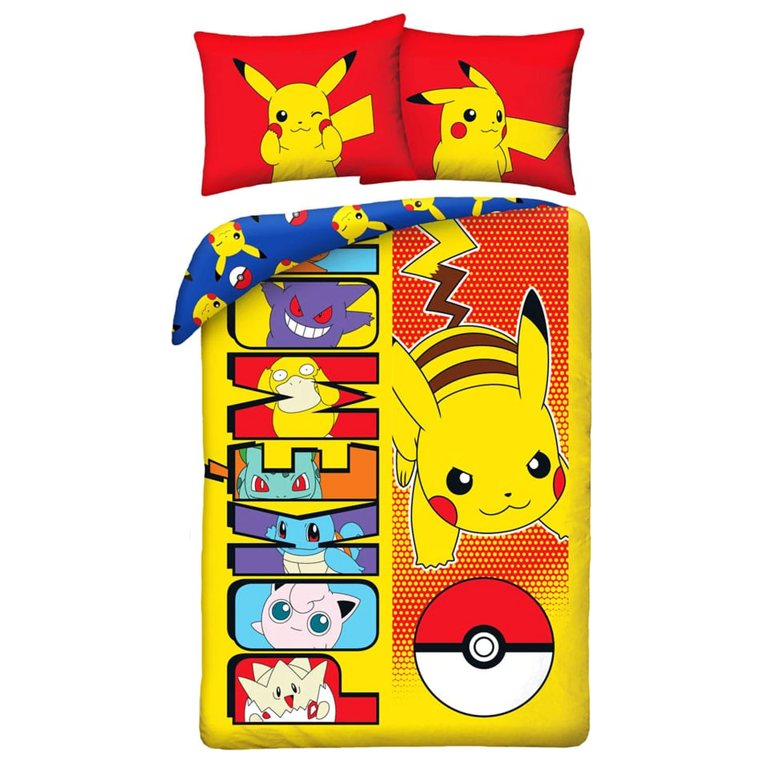 Pokémon povlečení Ver. 15 140 x 200 cm / 70 x 90 cm fotografii produktu