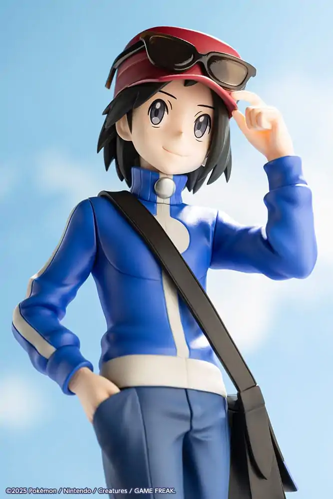 Pokémon ARTFXJ Socha 1/8 Calem & Froakie 20 cm fotografii produktu