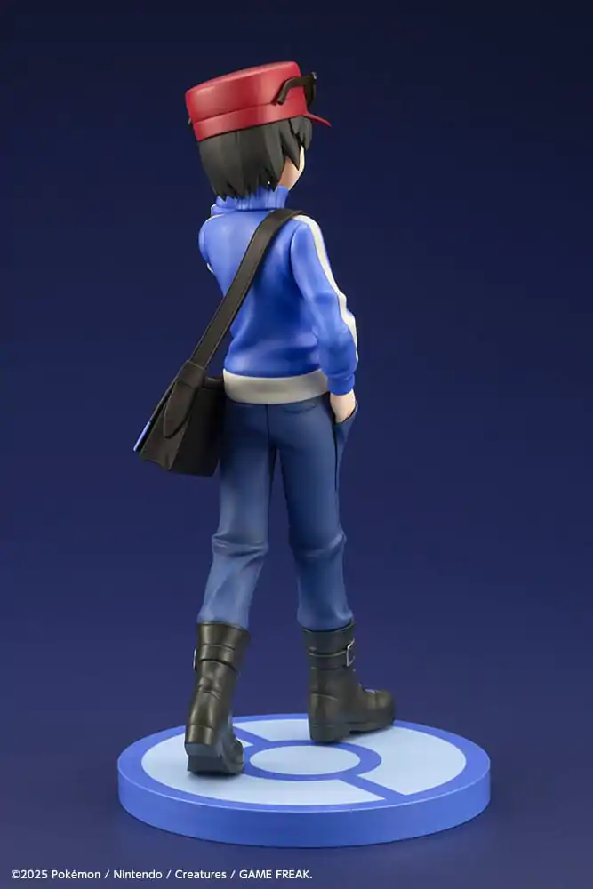 Pokémon ARTFXJ Socha 1/8 Calem & Froakie 20 cm fotografii produktu