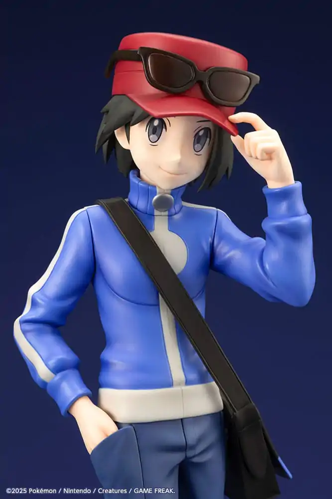 Pokémon ARTFXJ Socha 1/8 Calem & Froakie 20 cm fotografii produktu