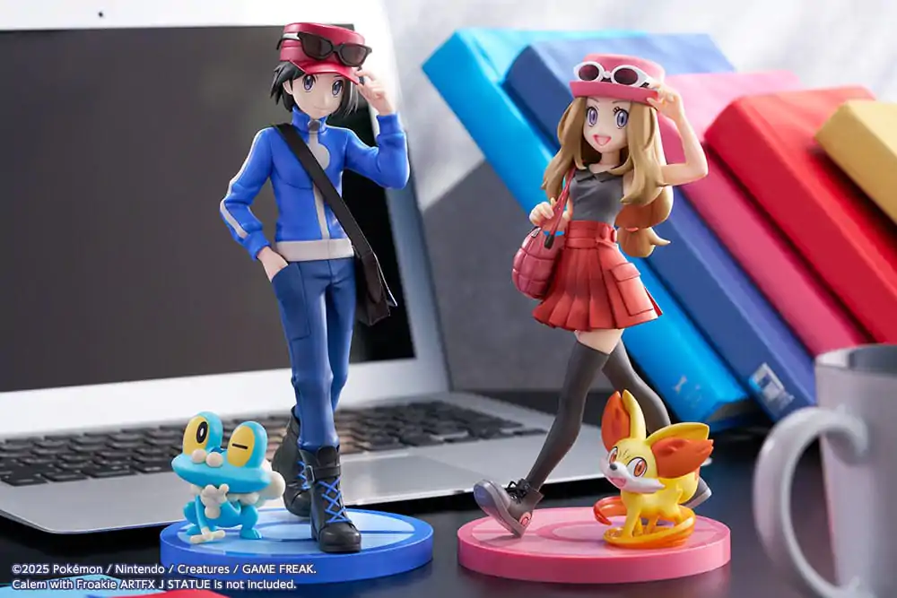 Pokémon ARTFXJ Socha 1/8 Serena & Fennekin 21 cm fotografii produktu